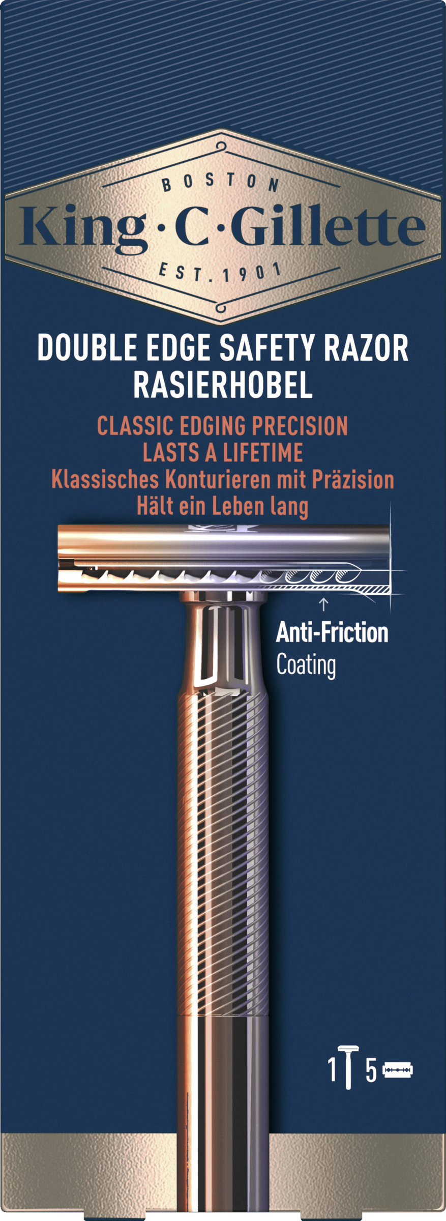 King C. Gillette Barberskaft