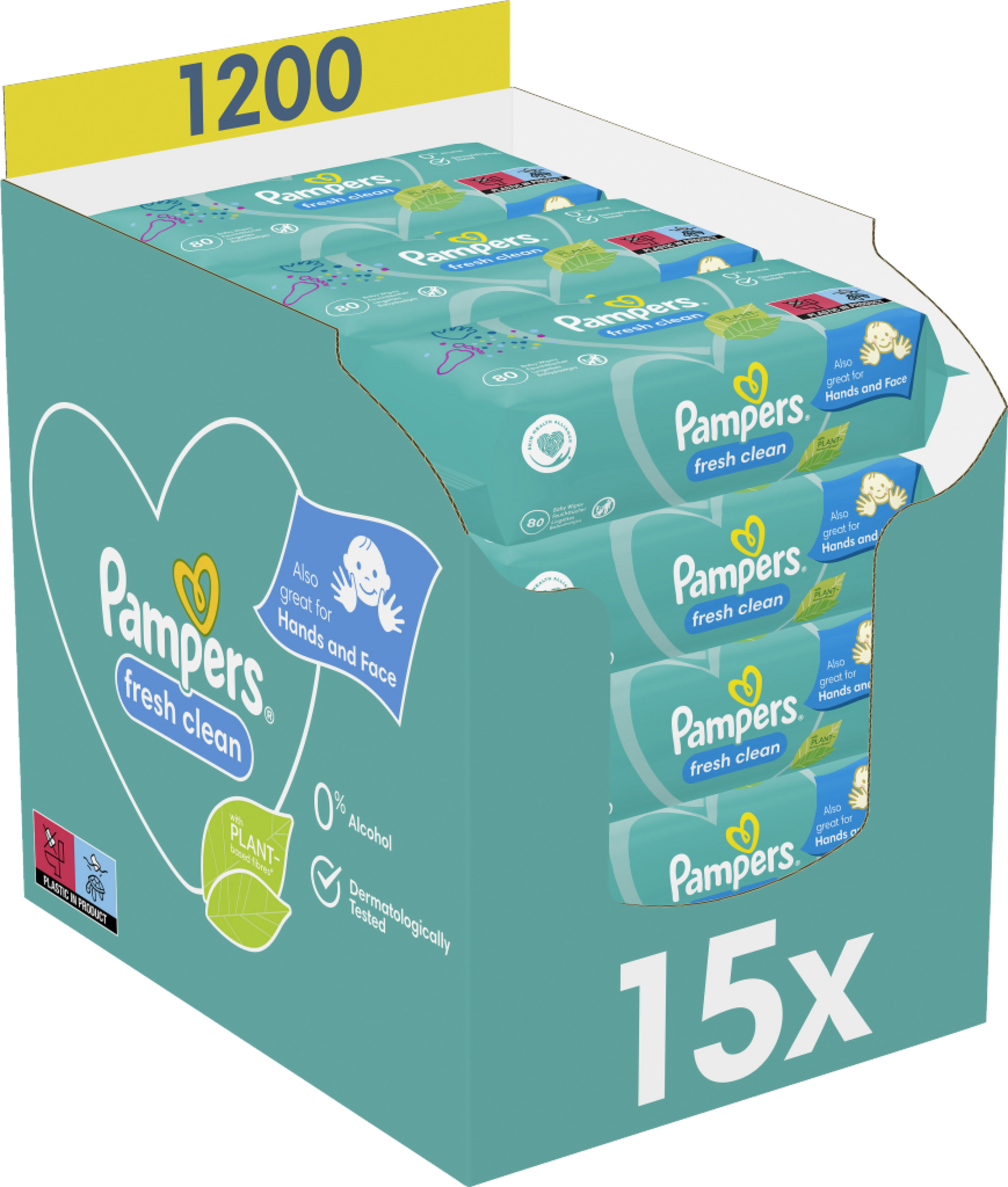 Pampers Fresh Clean vådservietter