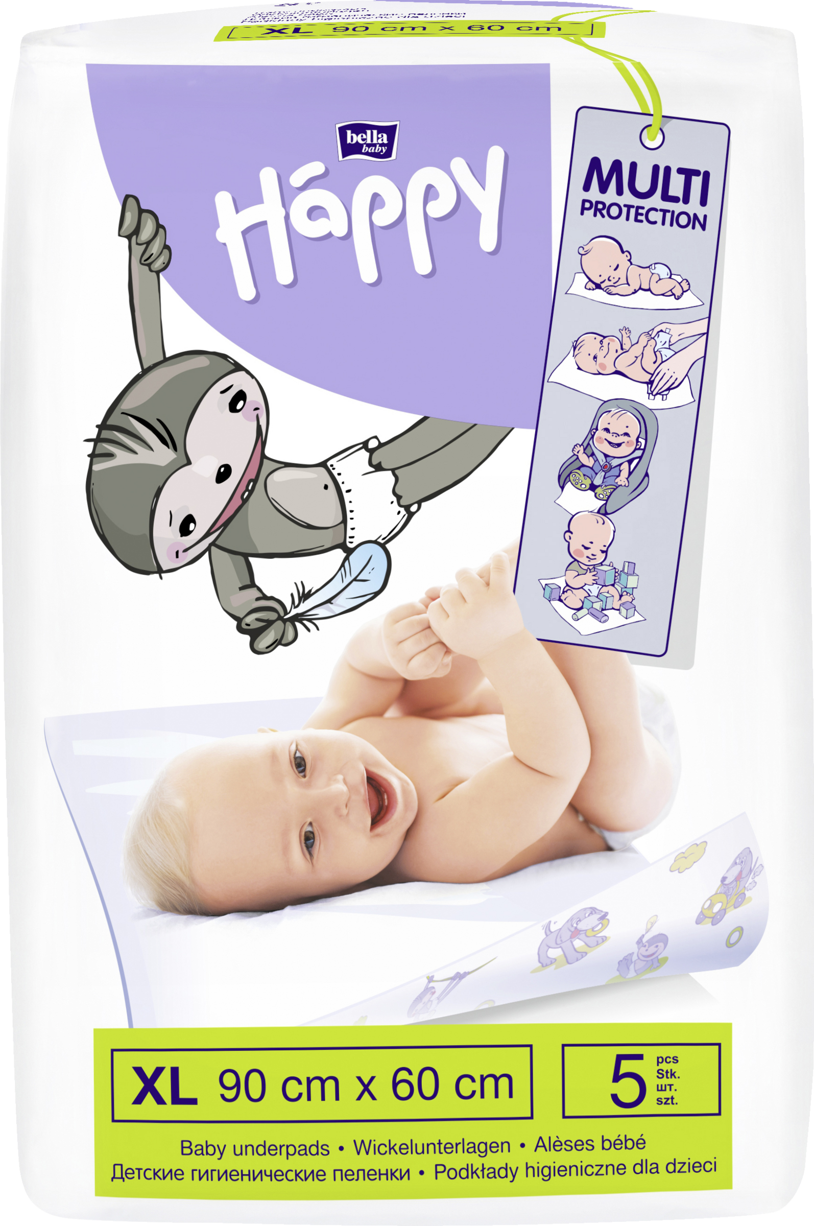 bella baby Happy Pusleunderlag str. XL