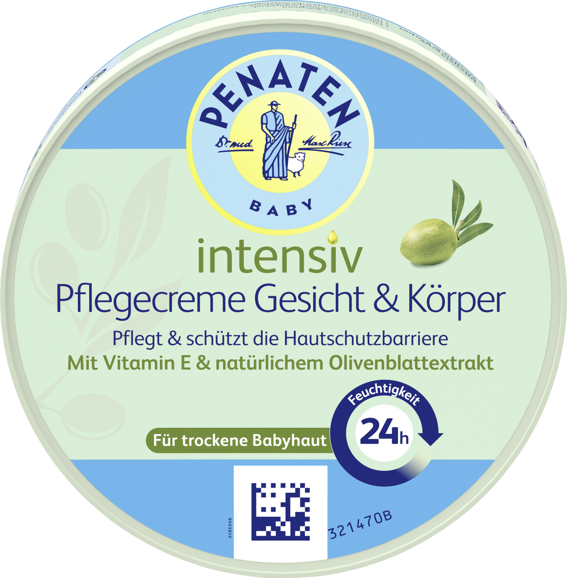 Penaten Baby plejecreme Ansigt & krop intensiv