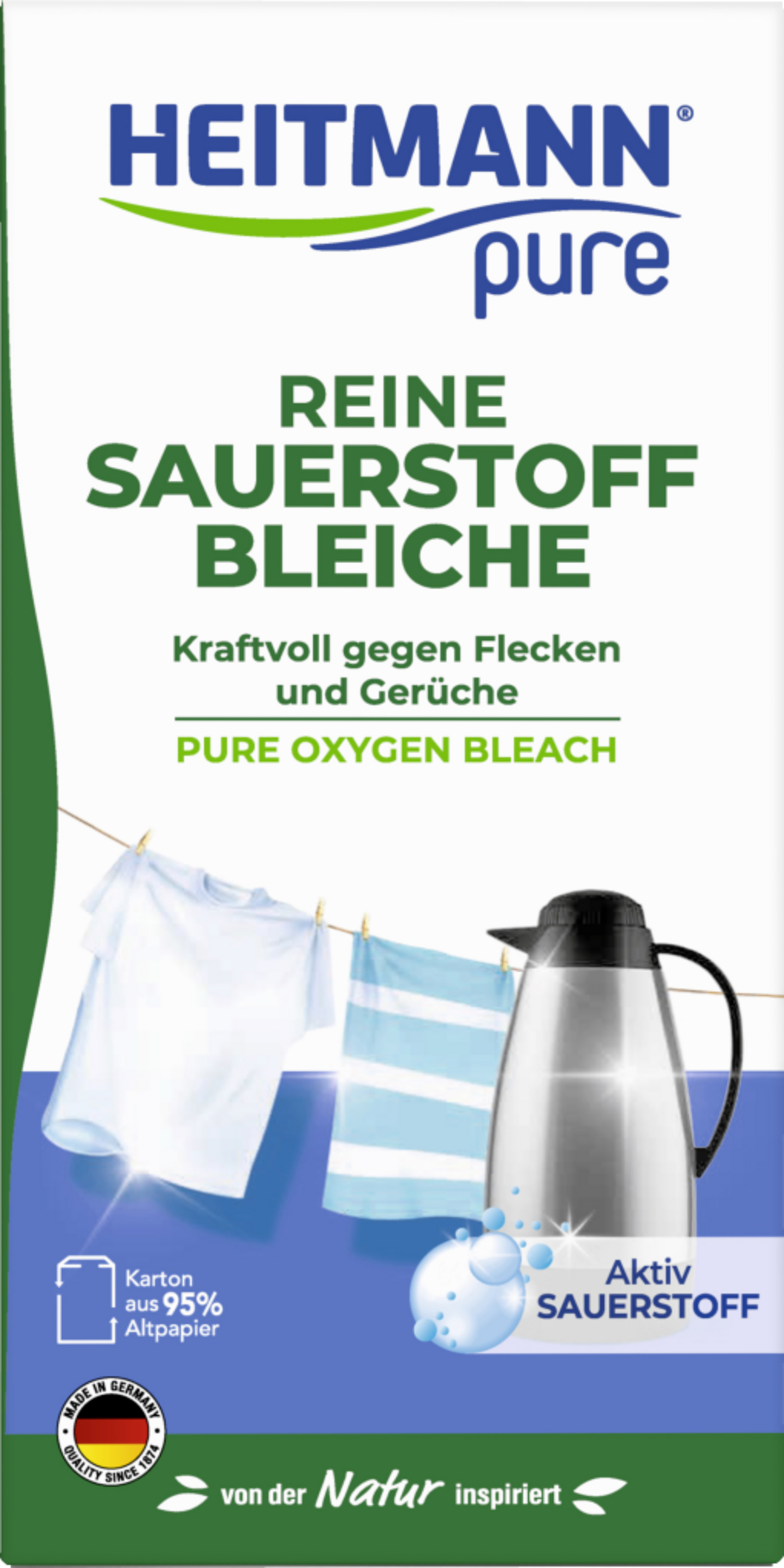 Heitmann pure rent blegemiddel pulver