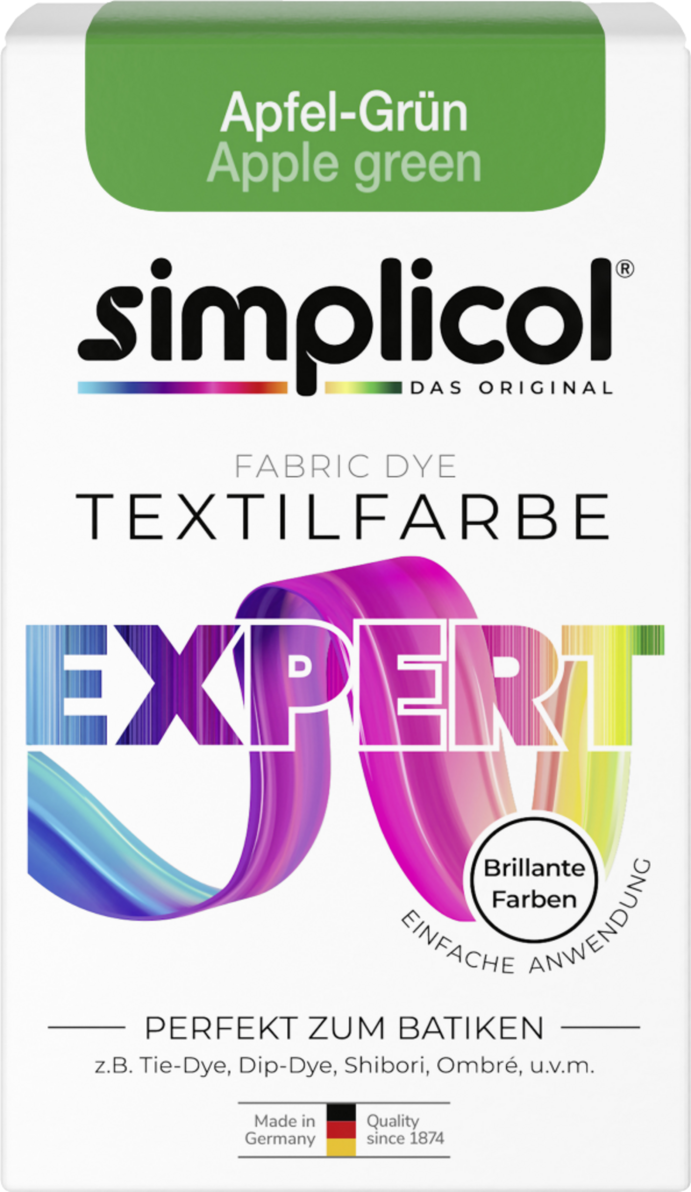 simplicol Tekstilfarve expert æblegrøn