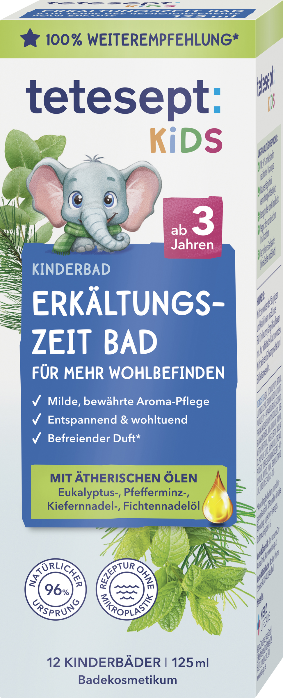 tetesept Kinder Badespaß Børnebad til den kolde årstid