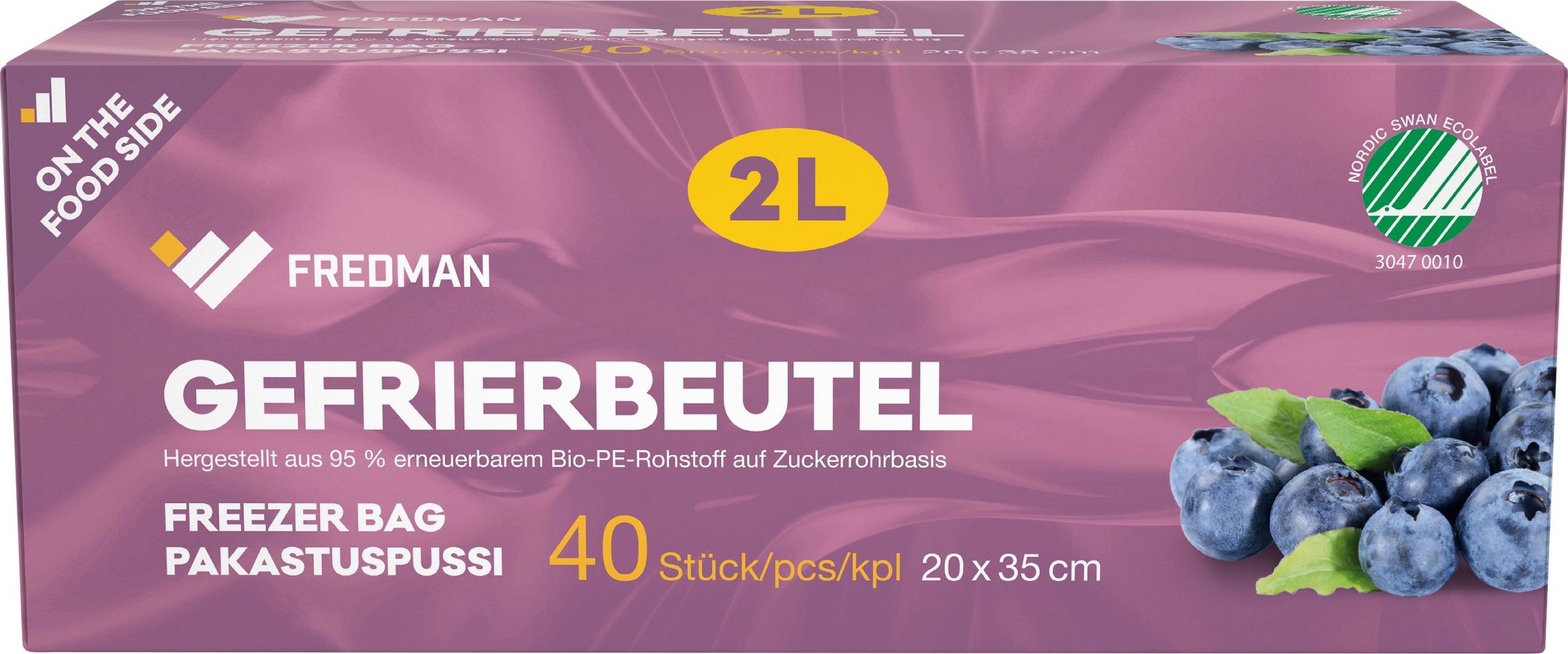 Fredman Fryseposer 2 l