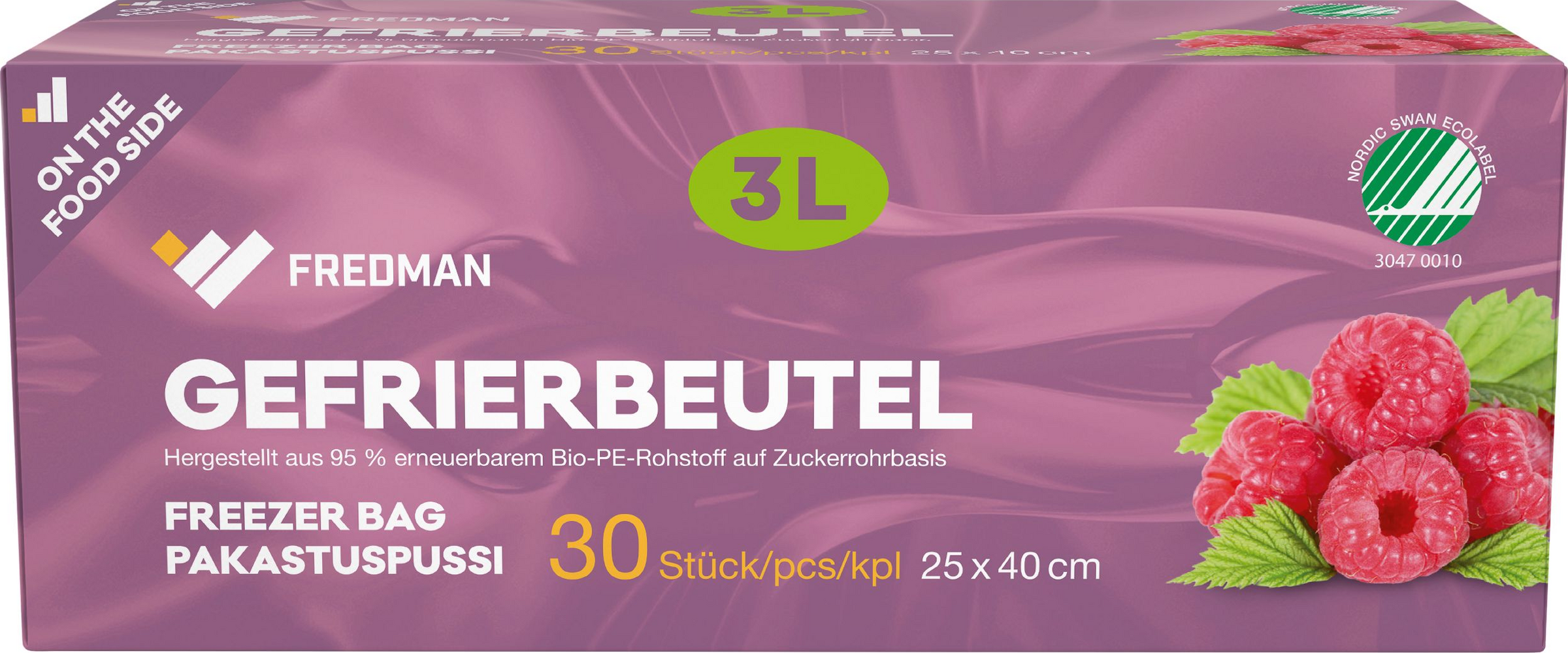 Fredman Fryseposer 3 l