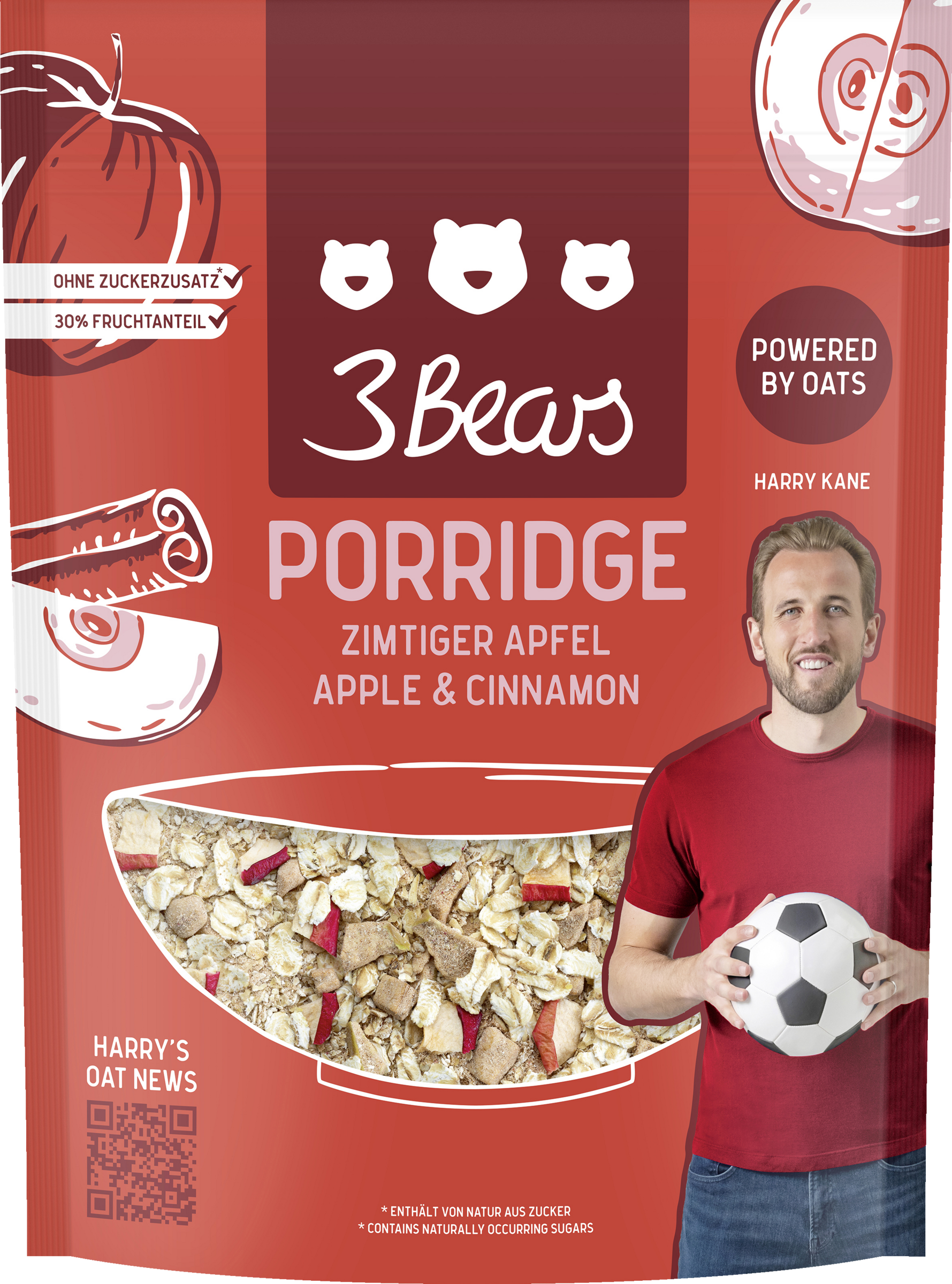 3Bears Grød kanelæble