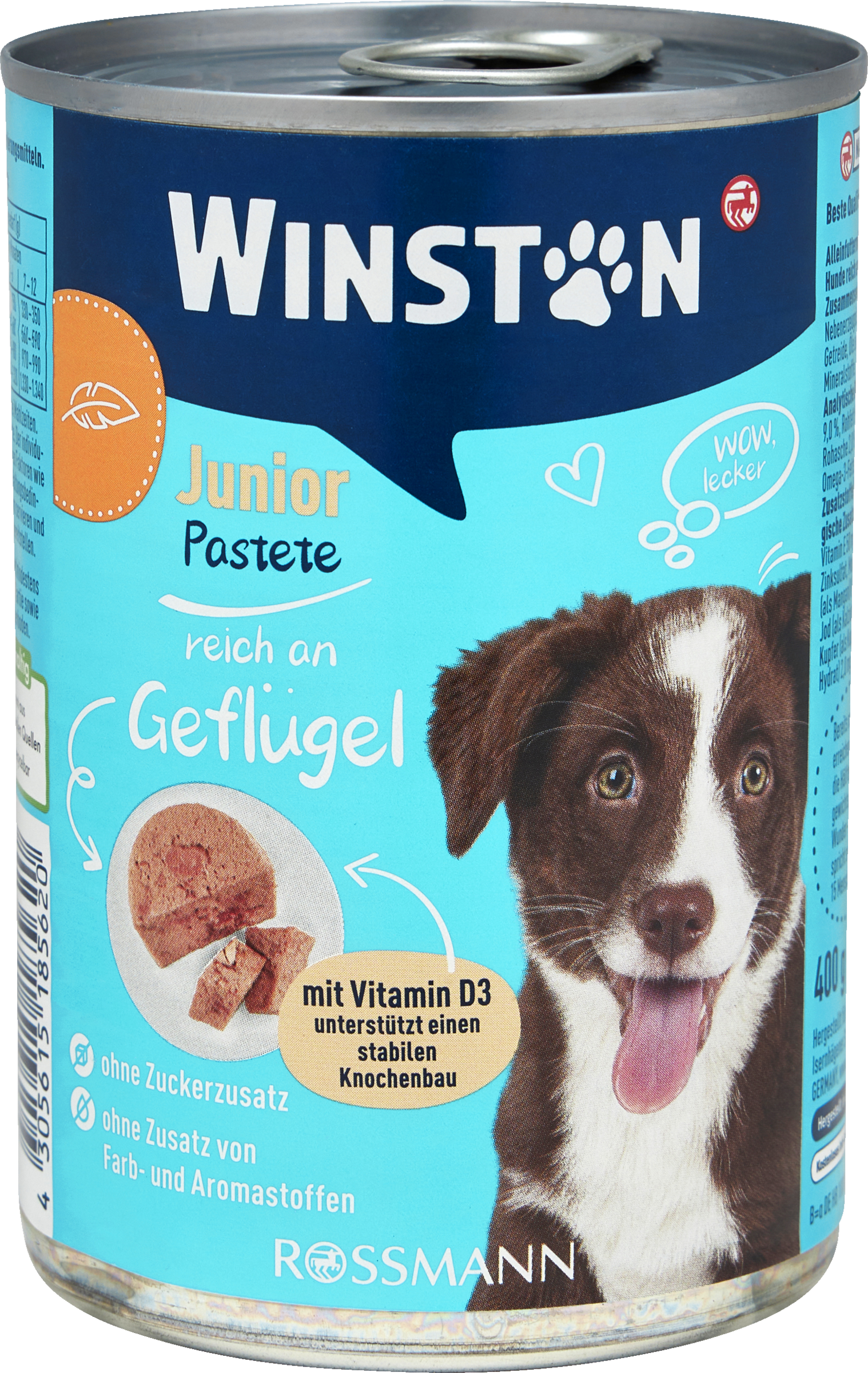 Winston Junior-ret med masser af fjerkræ