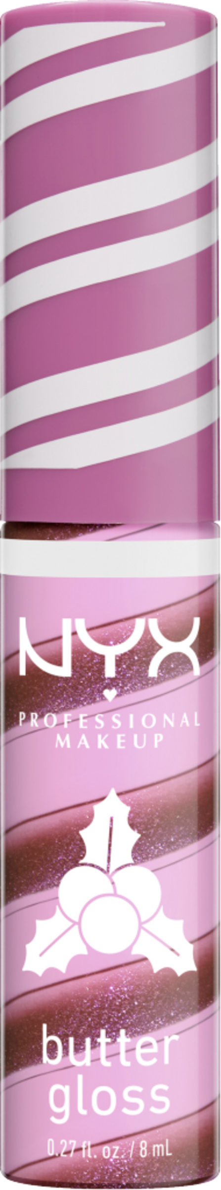 NYX Professional MakeUp Butter Gloss Swirl Lipgloss Holly Berry Swirl