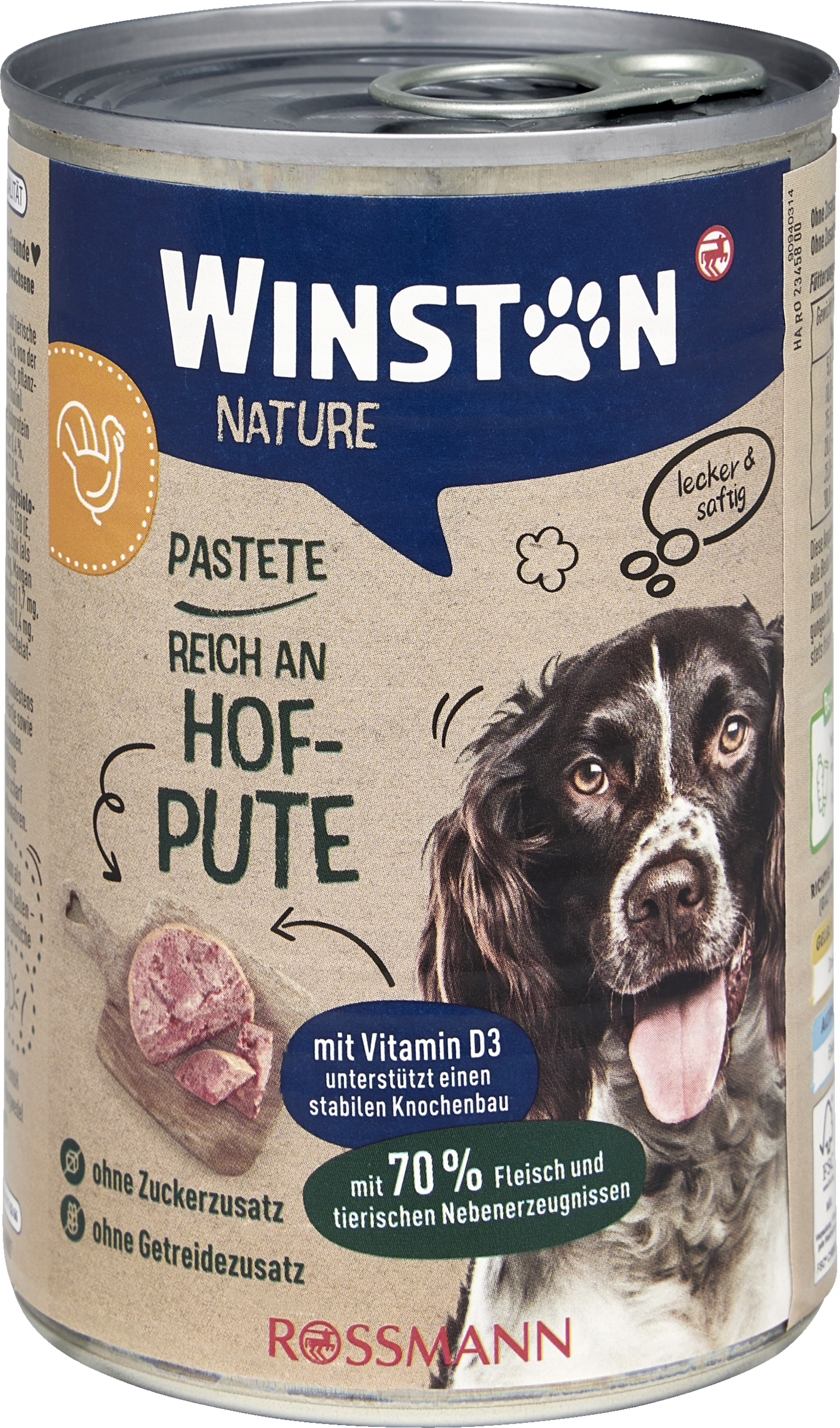 Winston Nature med masser af landkalkun