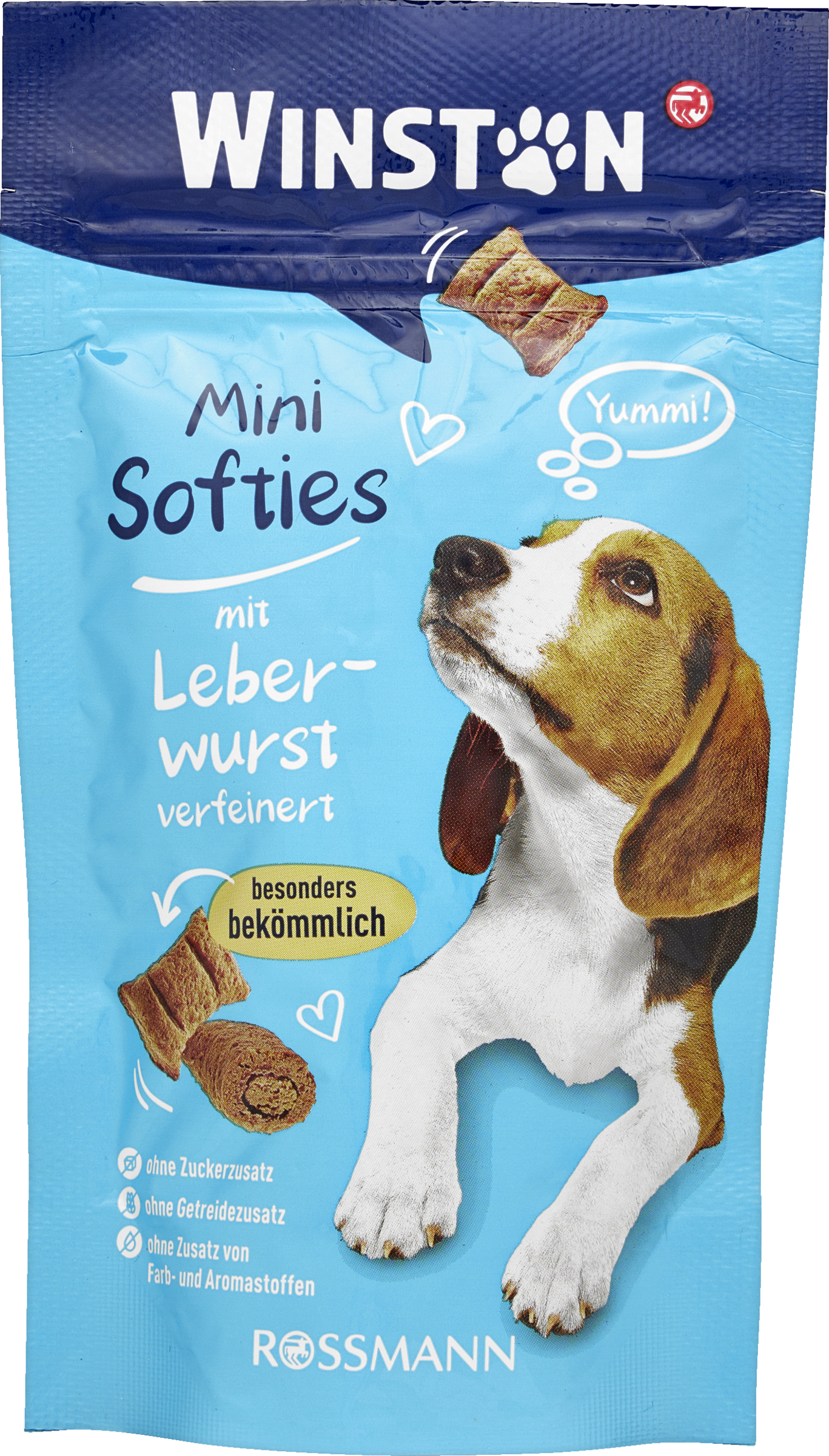 Winston Softies Minis med leverpølse