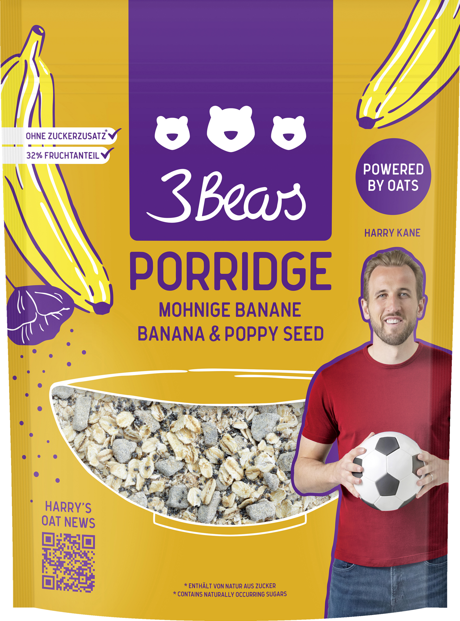 3Bears Porridge banan og birkes