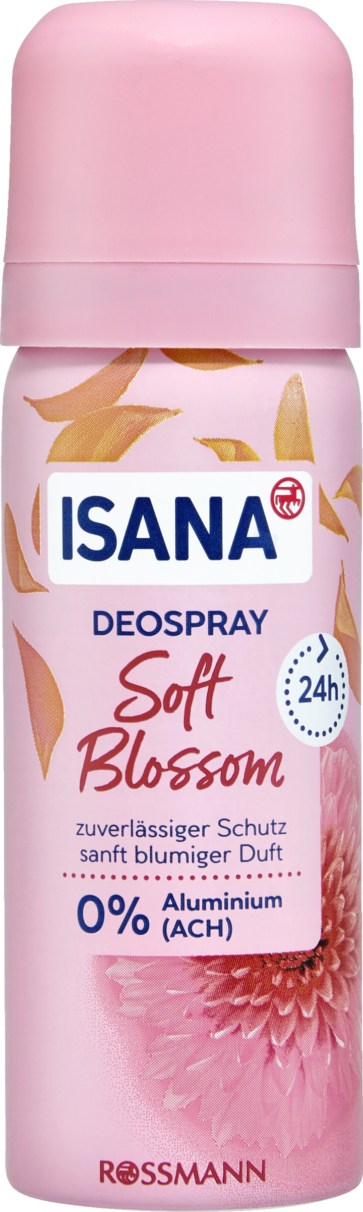 ISANA Deospray Soft Blossom rejsestørrelse