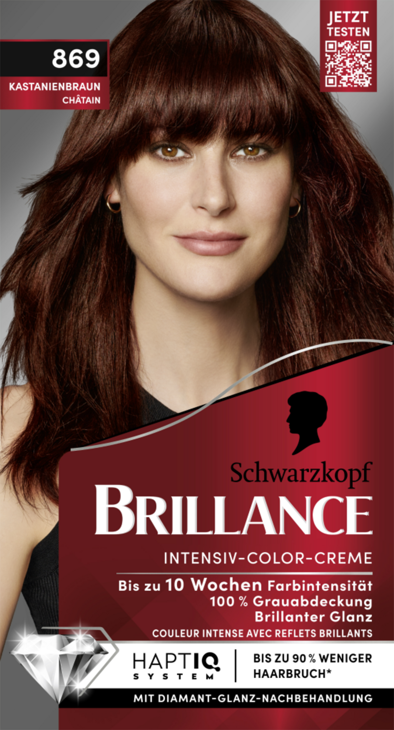 Brillance Intensiv-Color-Creme 869 Kastanjebrun