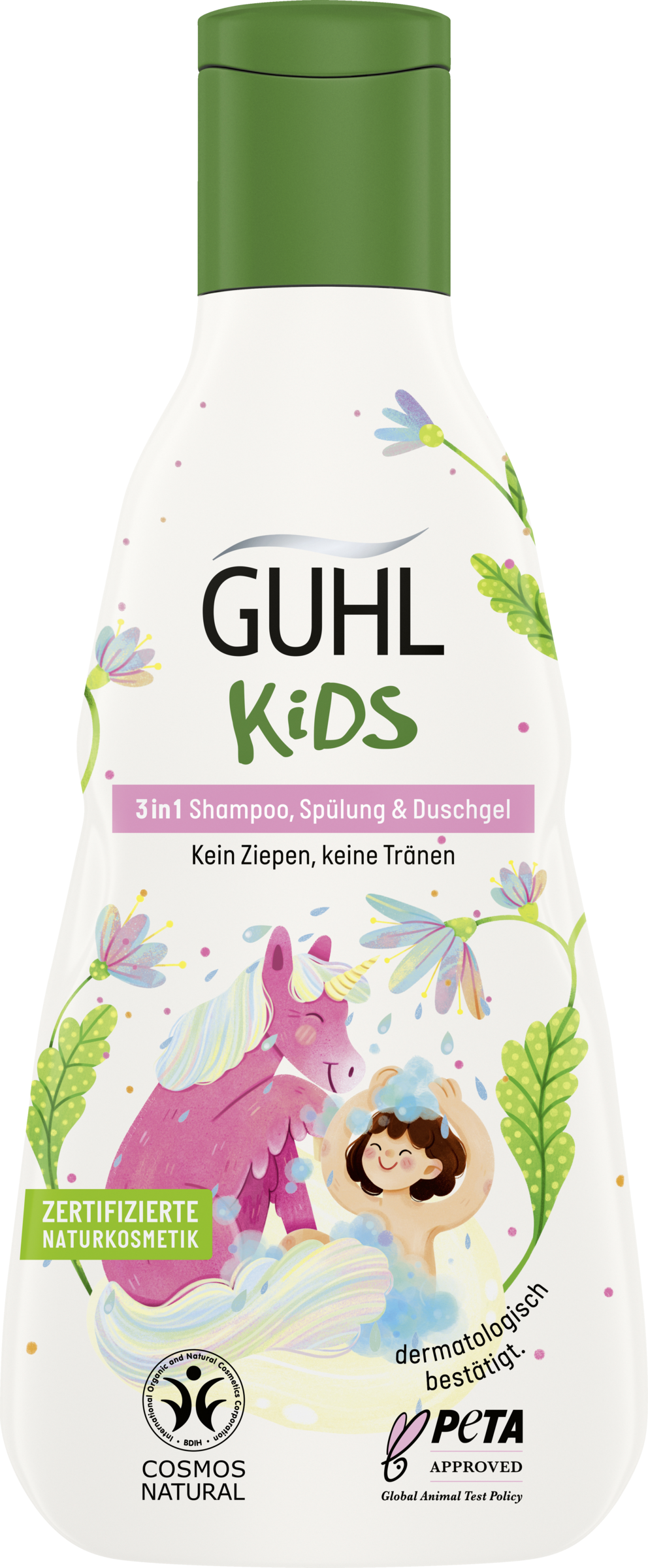 Guhl Kids 3in1 Shampoo balsam bodyshampoo med mandelmælk