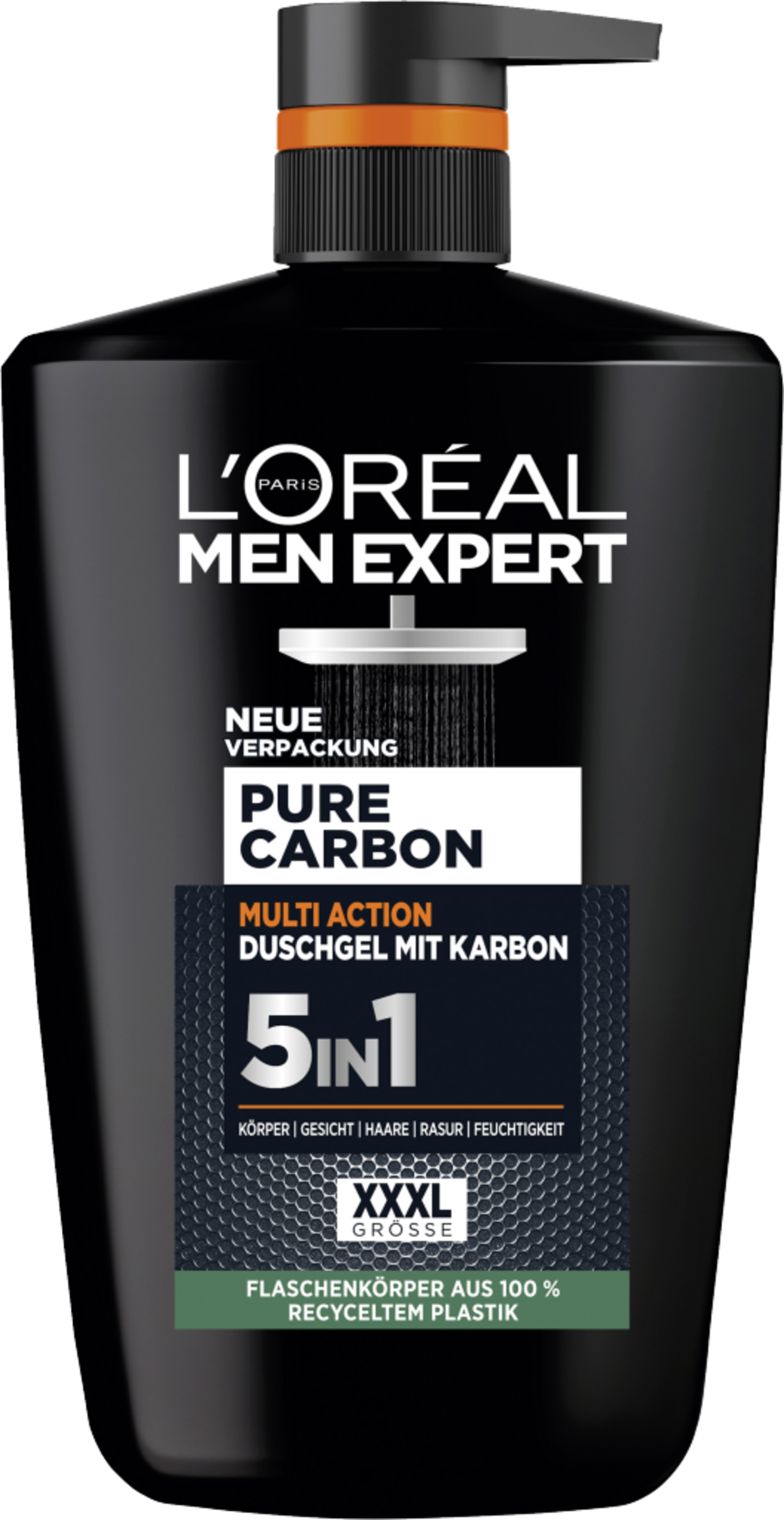 L’Oréal Paris men expert Pure Carbon 5in1 Multi-Action showergel XXL