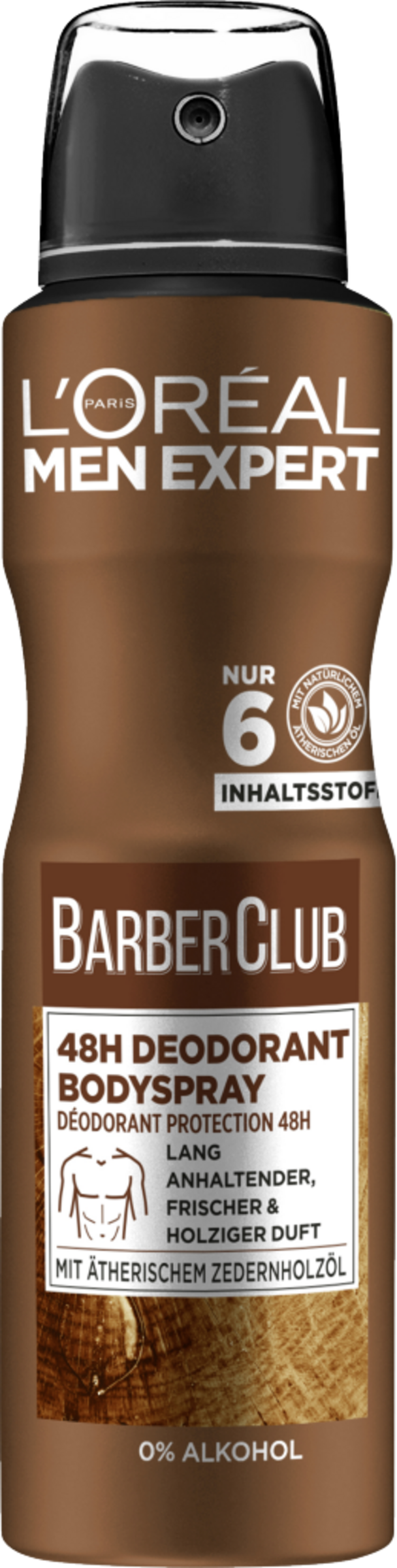 L’Oréal Paris men expert Deospray Barber Club 48H