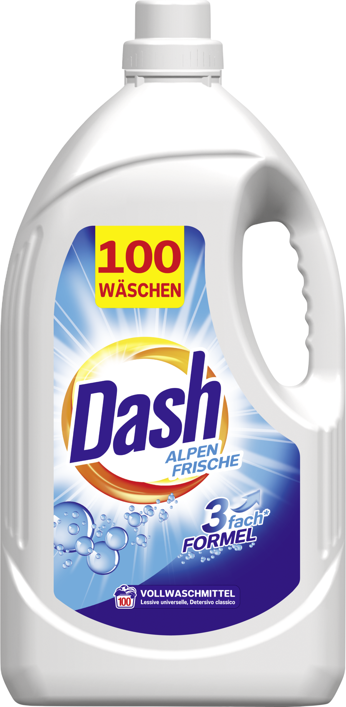 Dash Alpen Frische vaskemiddel flydende 100 vaske