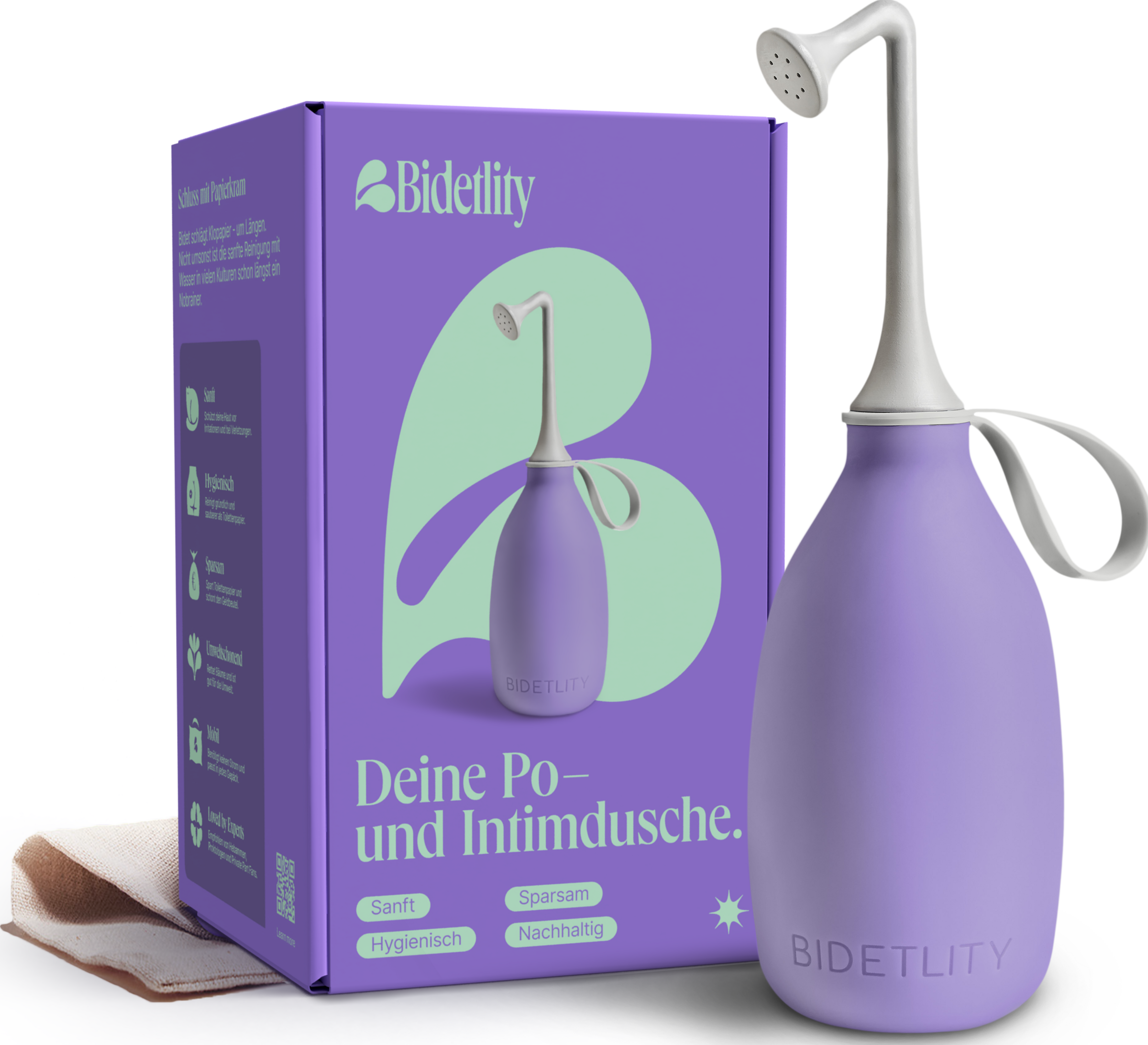 BIDETLITY PROUD PURPLE intim-bodyshampoo til numsen