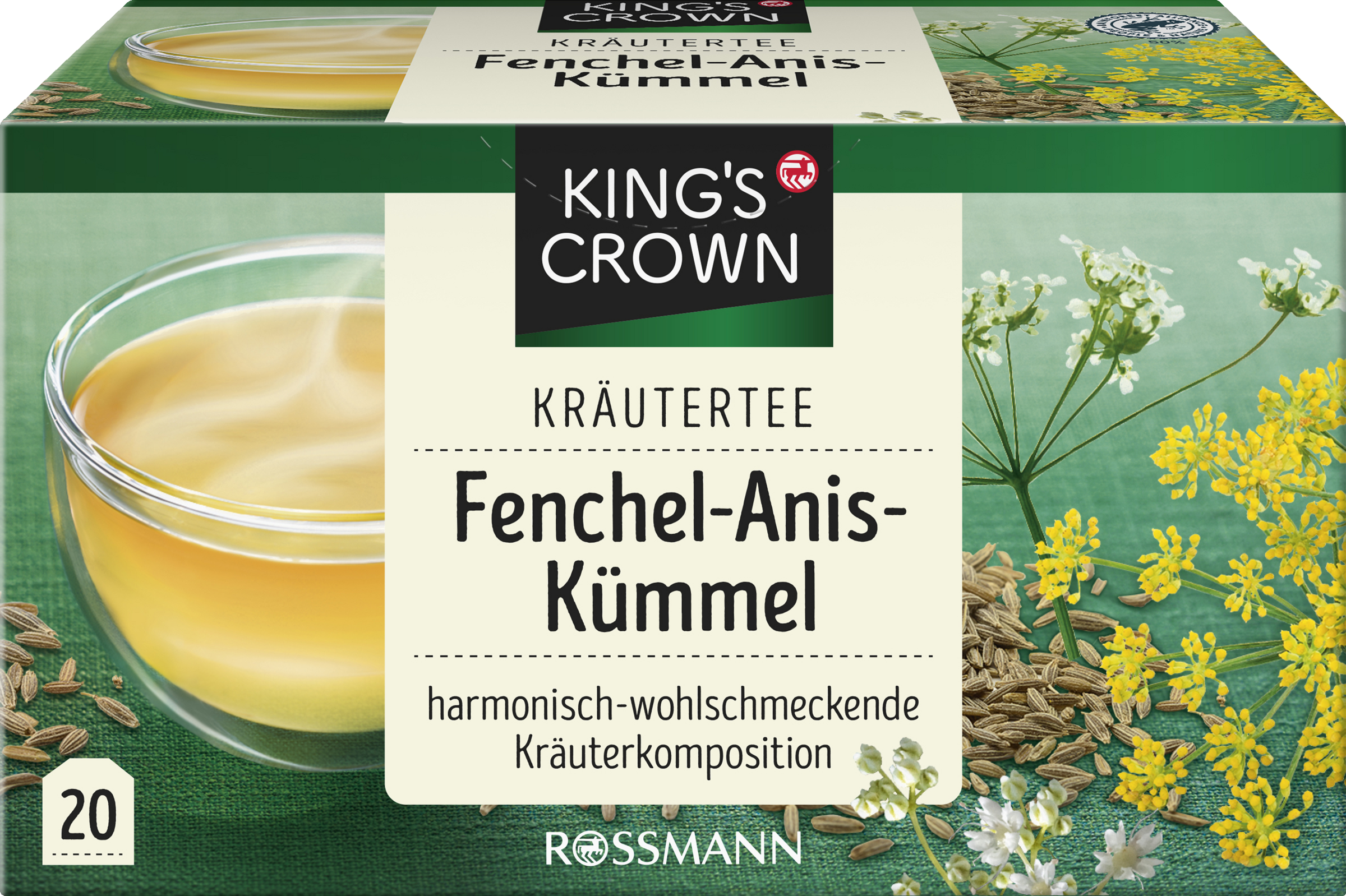 KING'S CROWN Urtete med fennikel, anis, kommen