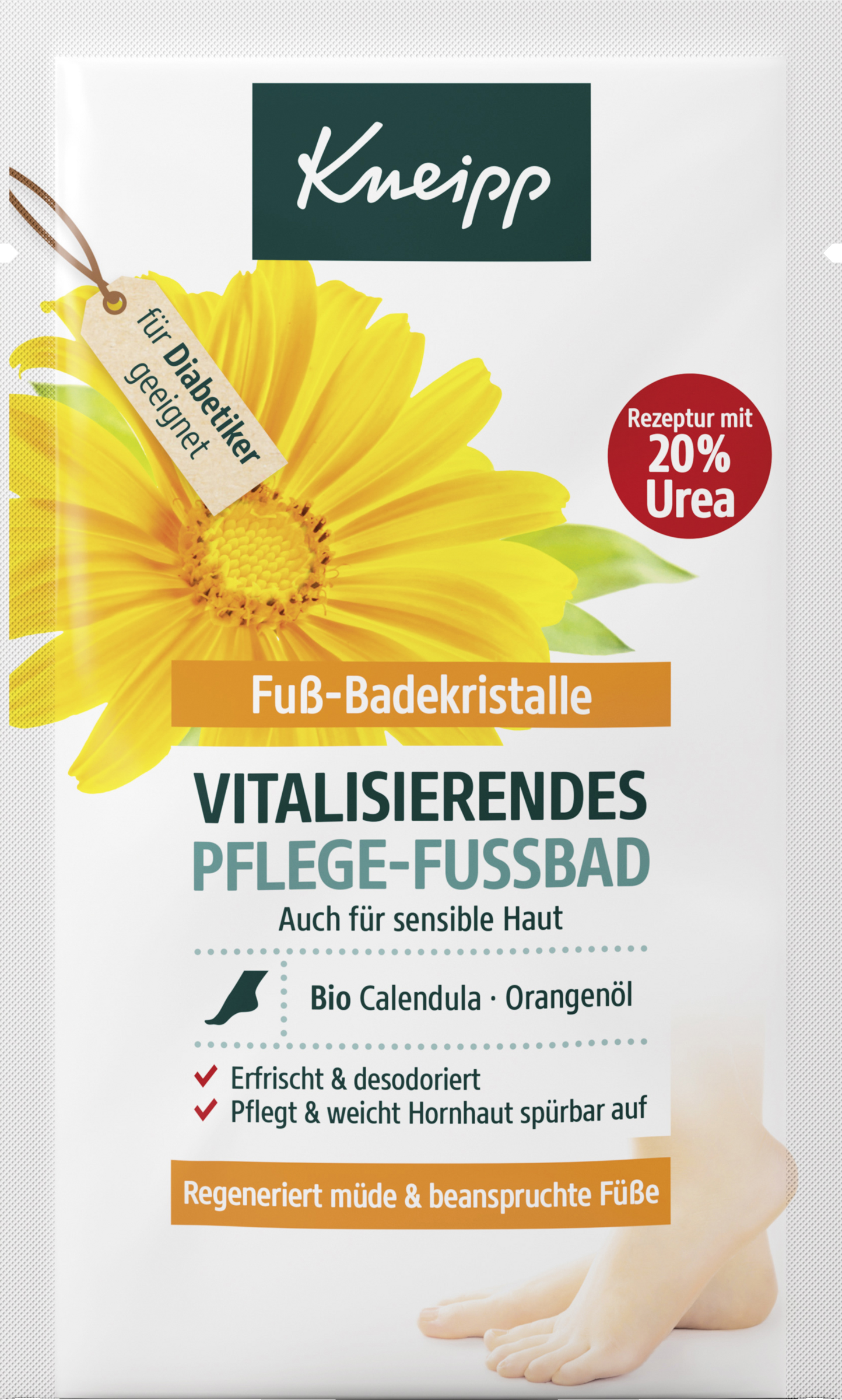 Kneipp Vitaliserende og plejende fodbad