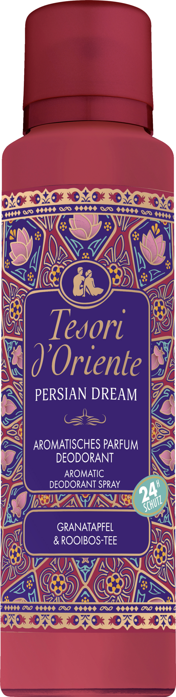 Tesori d'Oriente Persian Dream aromatisk parfumedeodorant med granatæble og rooibos-te