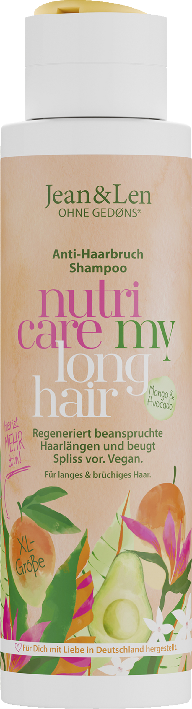 Jean&Len Nutri Care shampoo mod hårbrud