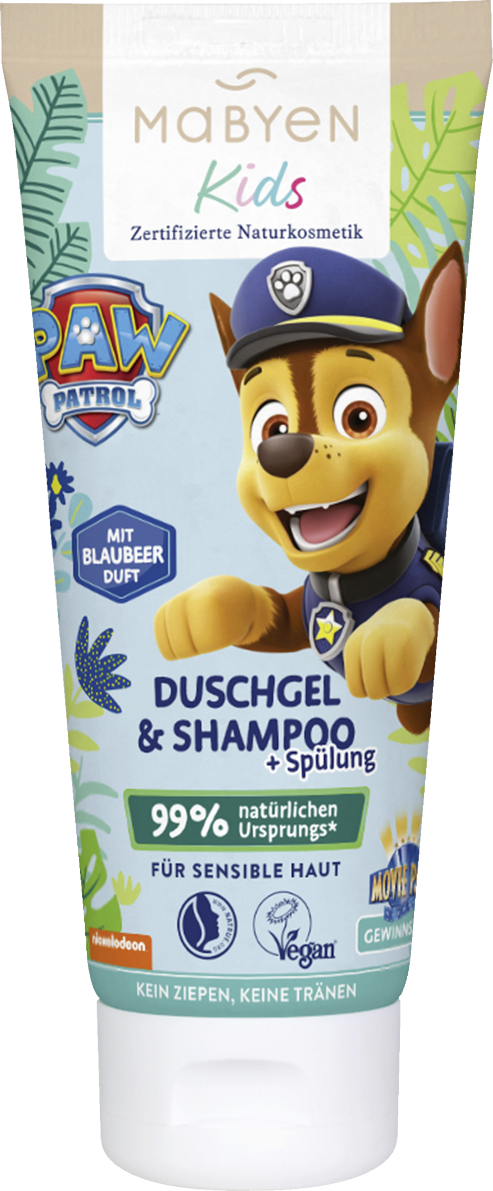 Mabyen Kids bodyshampoo og shampoo