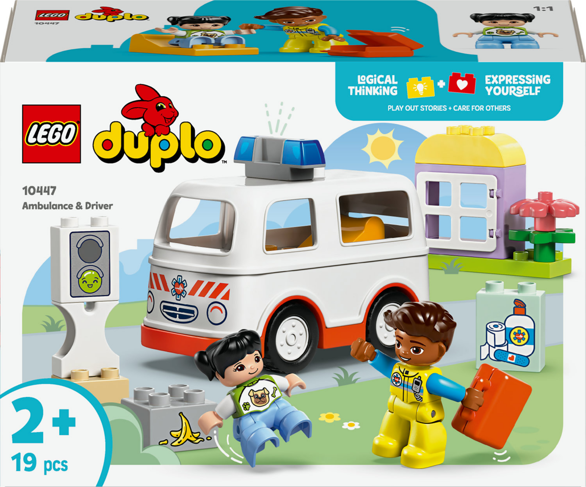LEGO duplo 10447 Ambulance med fører