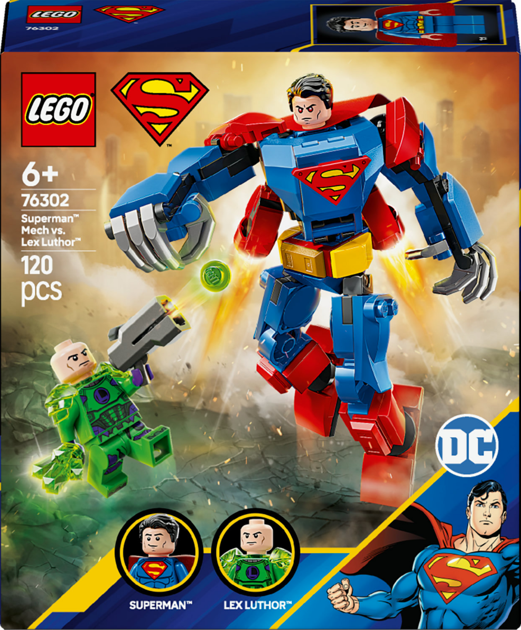 LEGO 76302 Superman™ Mech vs. Lex Luthor™