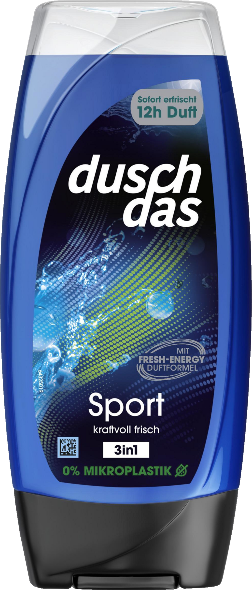 duschdas 3-i-1 bodyshampoo og shampoo Sport