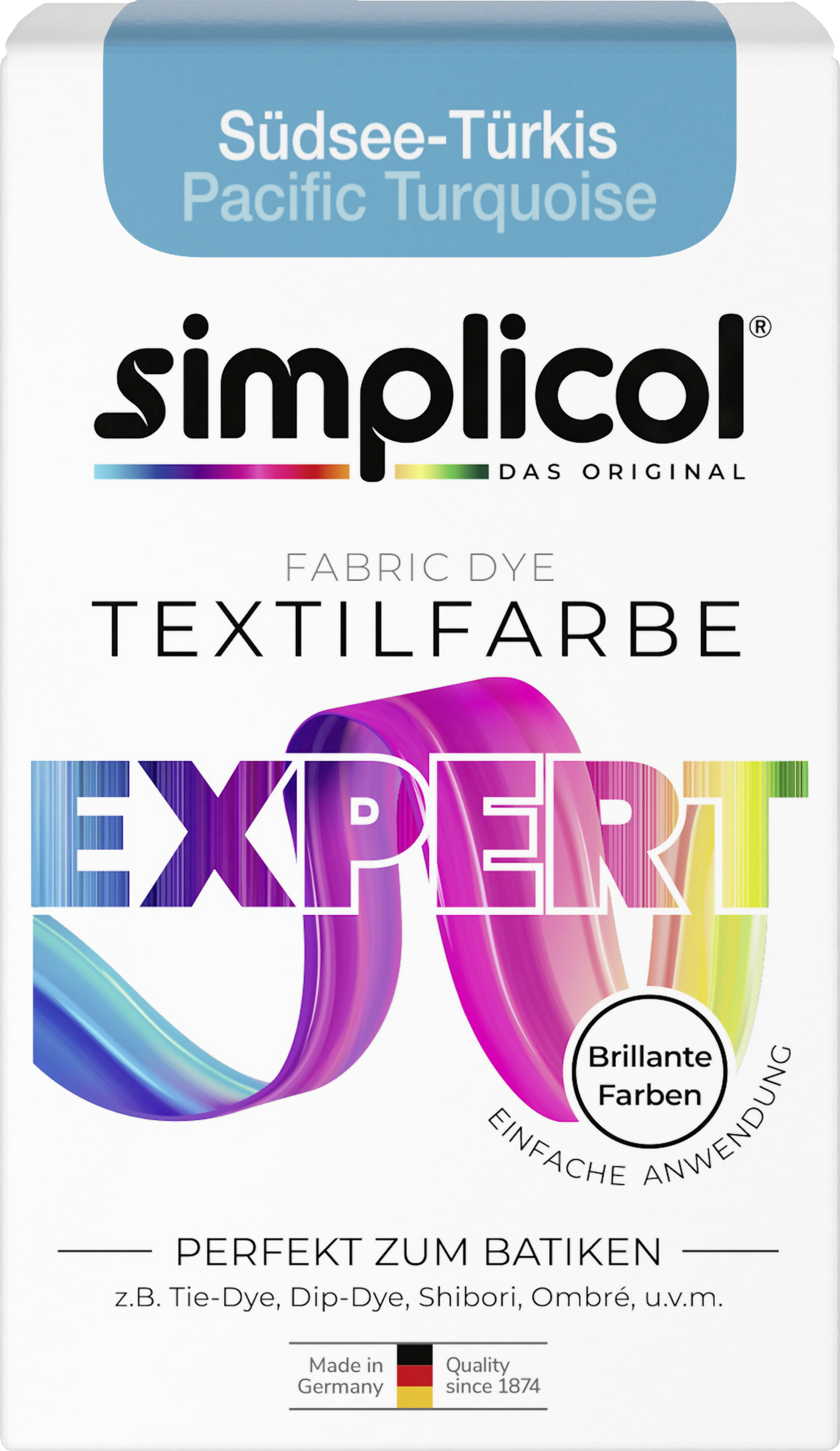 simplicol Tekstilfarve expert turkis