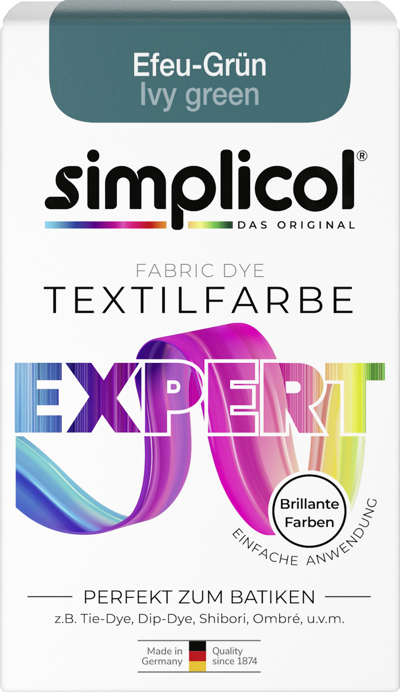 simplicol Tekstilfarve expert efeugrøn