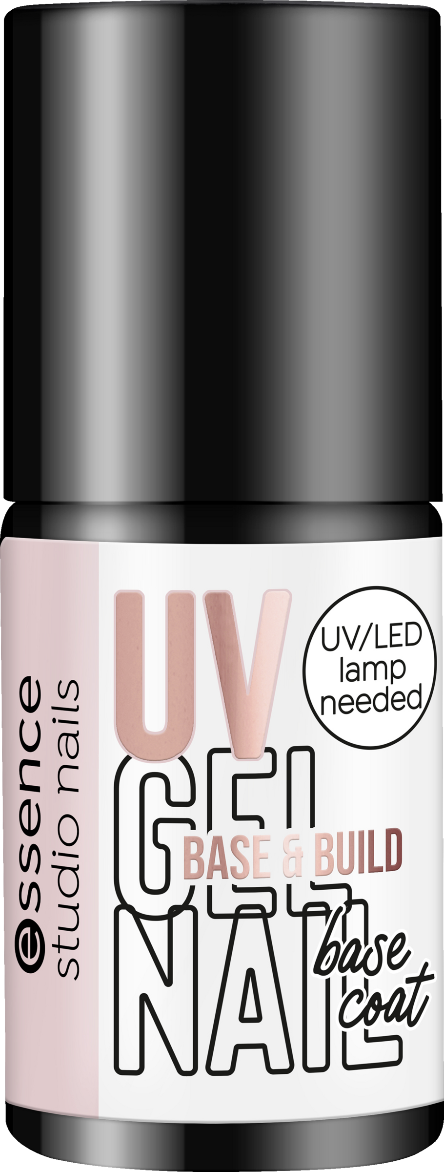 essence Studio nails UV GEL NAIL BASE BUILD base coat 01 make-up rosé