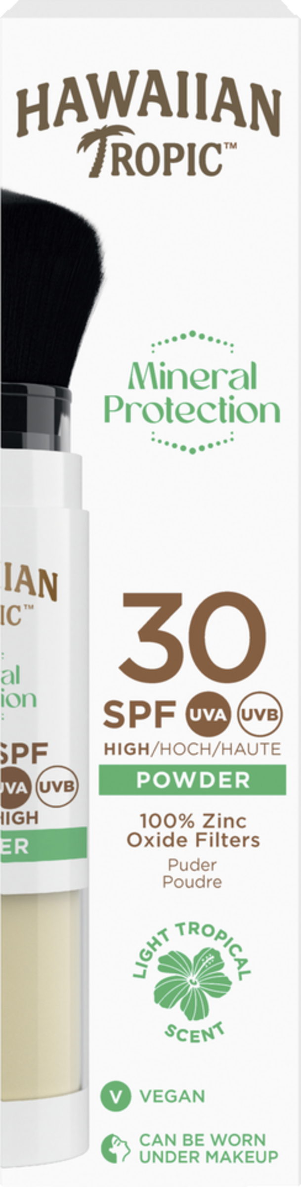 Hawaiian Tropic Mineral Powder Brush SPF 30