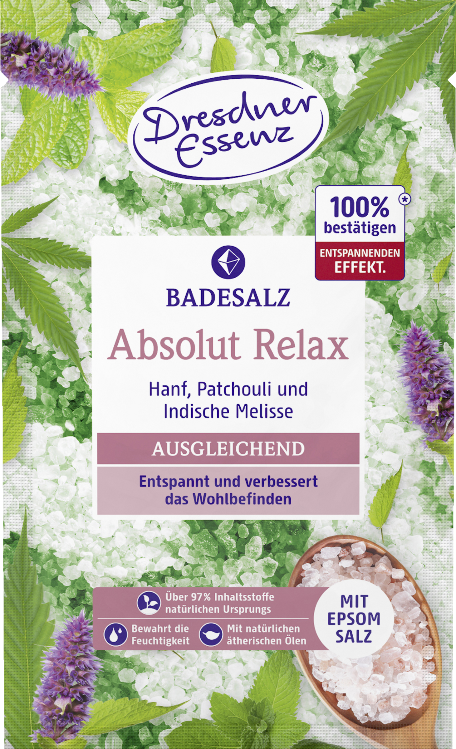 Dresdner Essenz Badesalt absolut afslapning