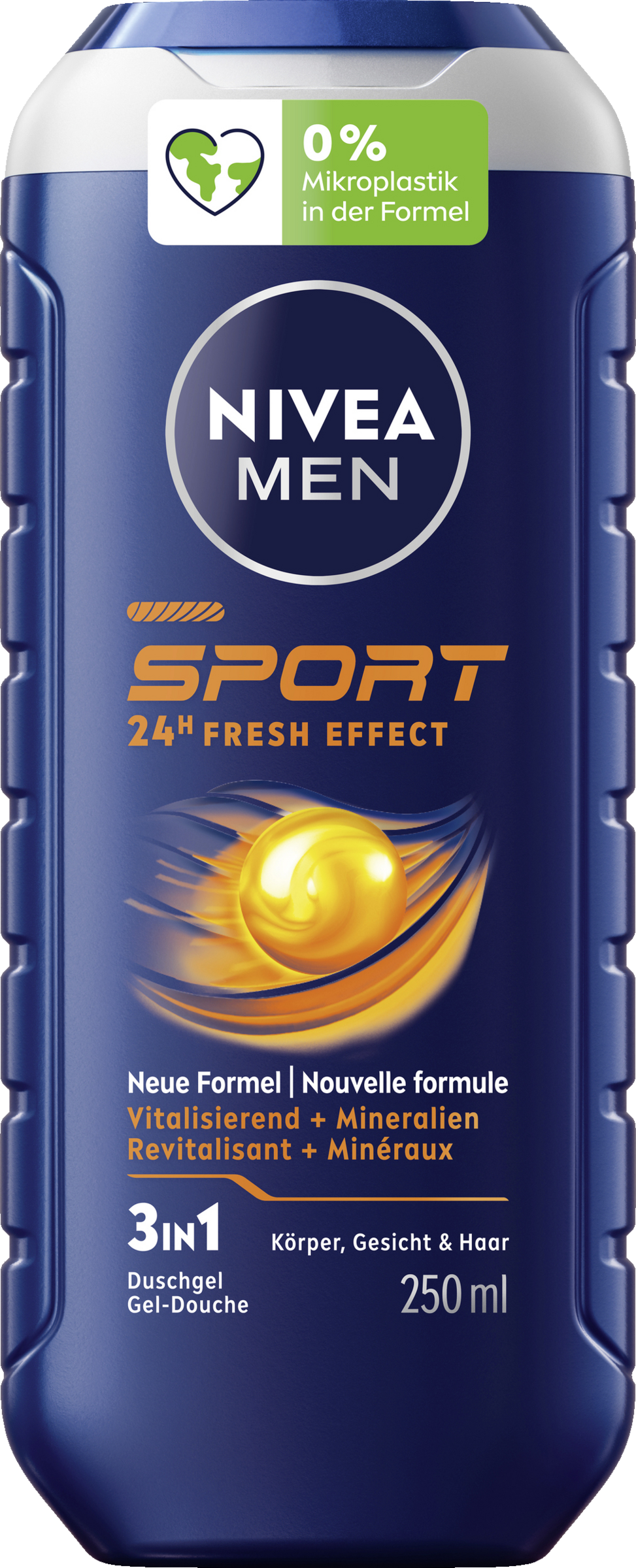 NIVEA MEN Sport 24H fresh effect 3in1 bodyshampoo