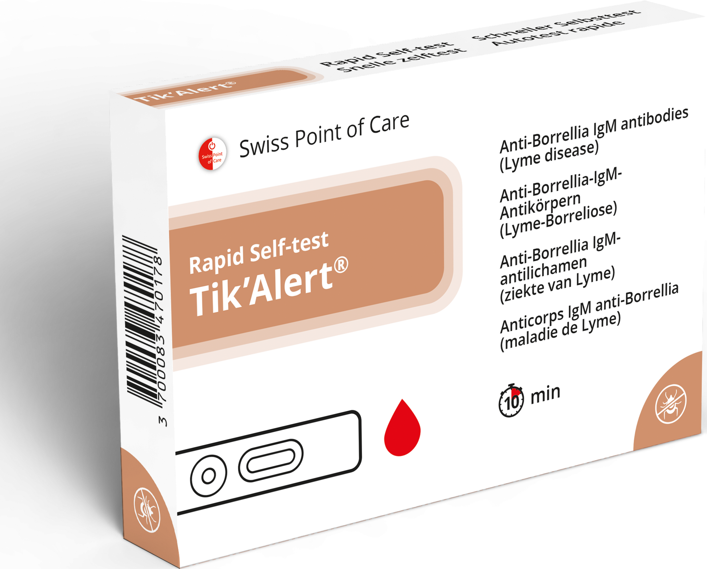 Swiss Point of Care Selvtest Borreliose