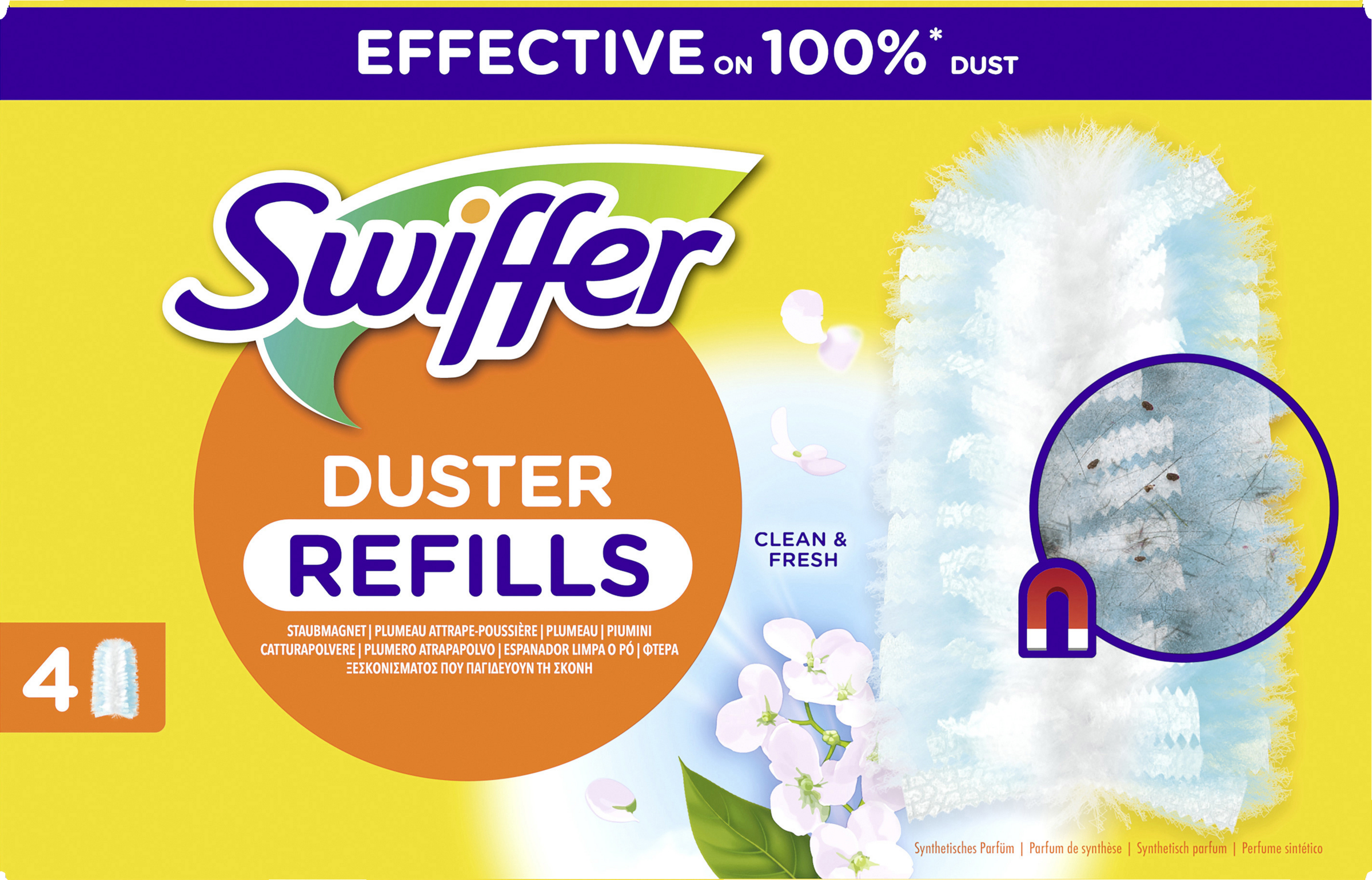 Swiffer Duster støvmagnet refill-pakke med duft