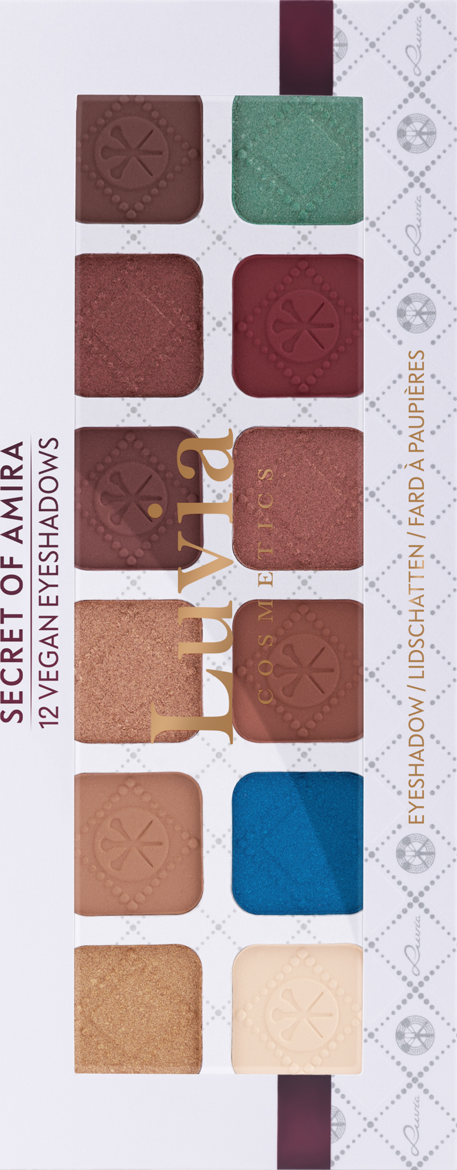 Luvia Cosmetics Secret of Amira øjenskyggepalet