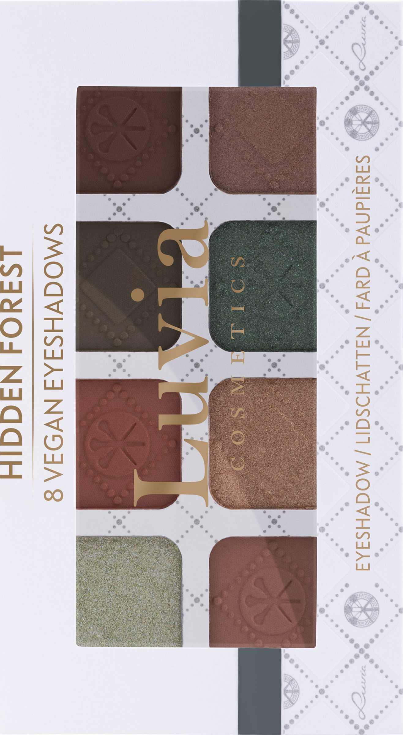 Luvia Cosmetics Øjenskyggepalet Hidden Forest