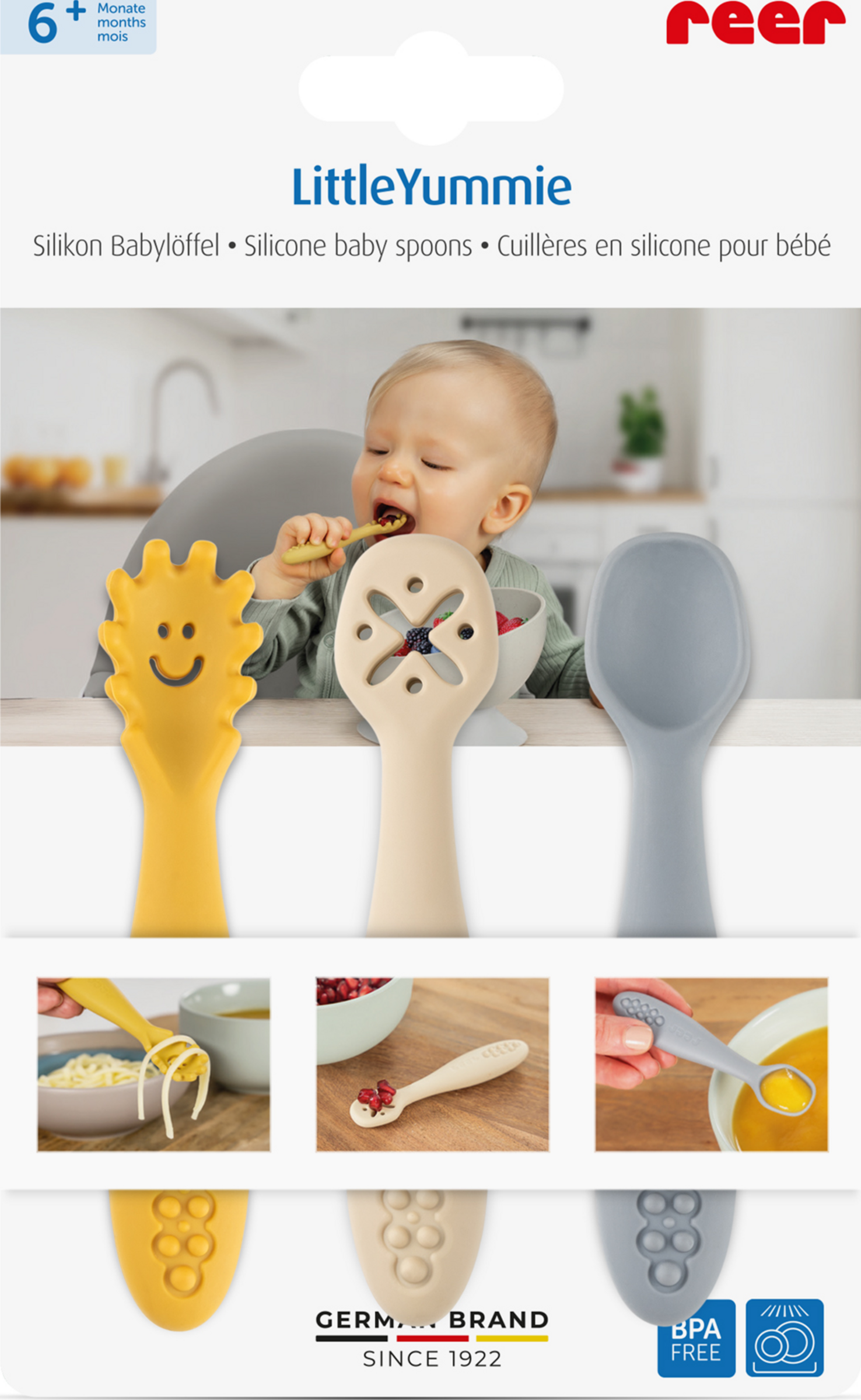 reer LittleYummie babyske i silikone