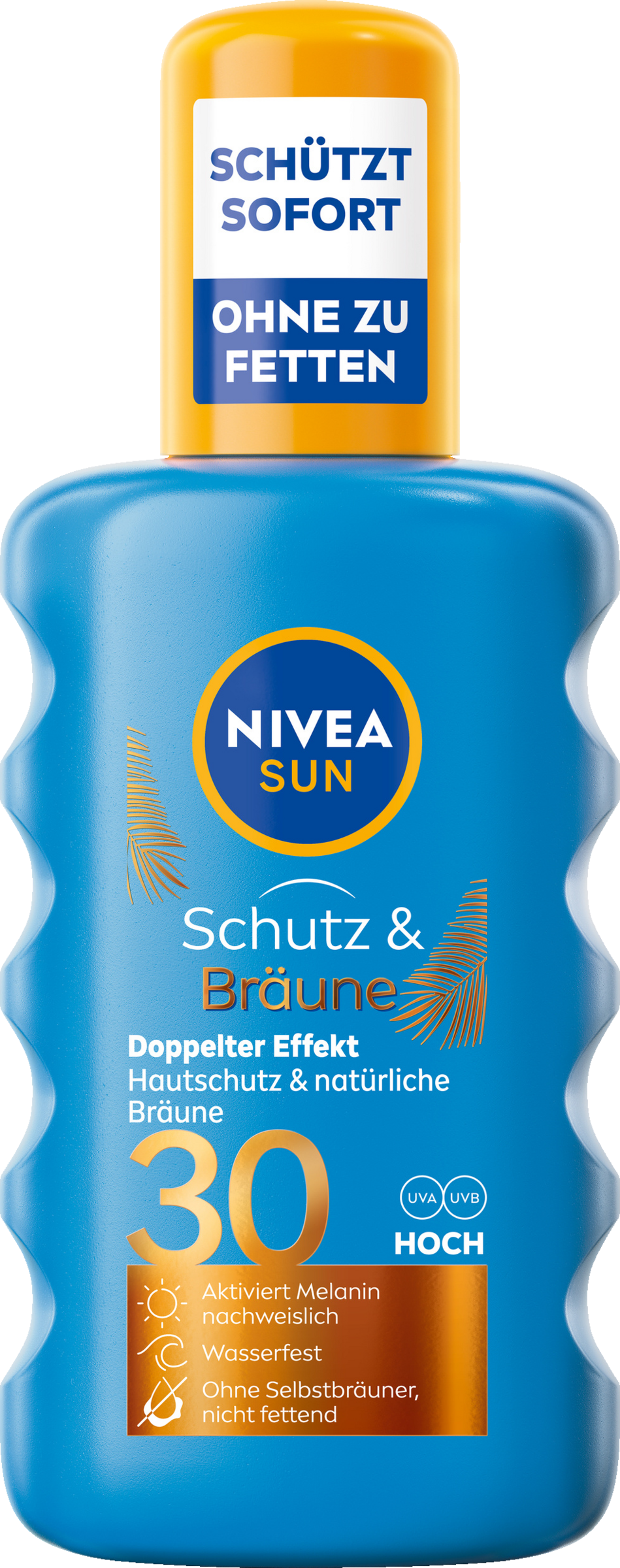 NIVEA SUN Beskyttende og brunende solspray SPF 30