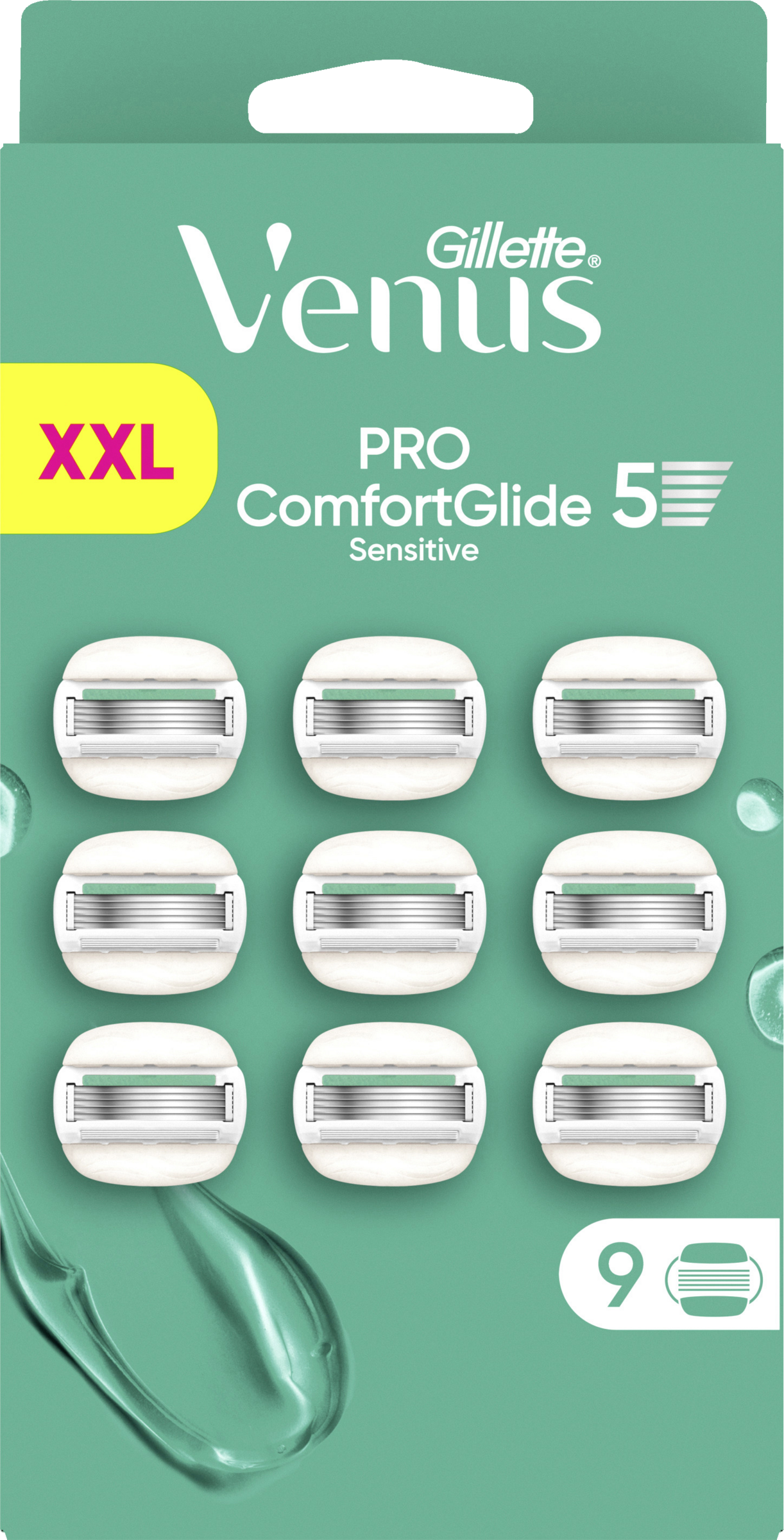 Gillette Venus Pro Comfortglide Sensitive Big Pack barberblade