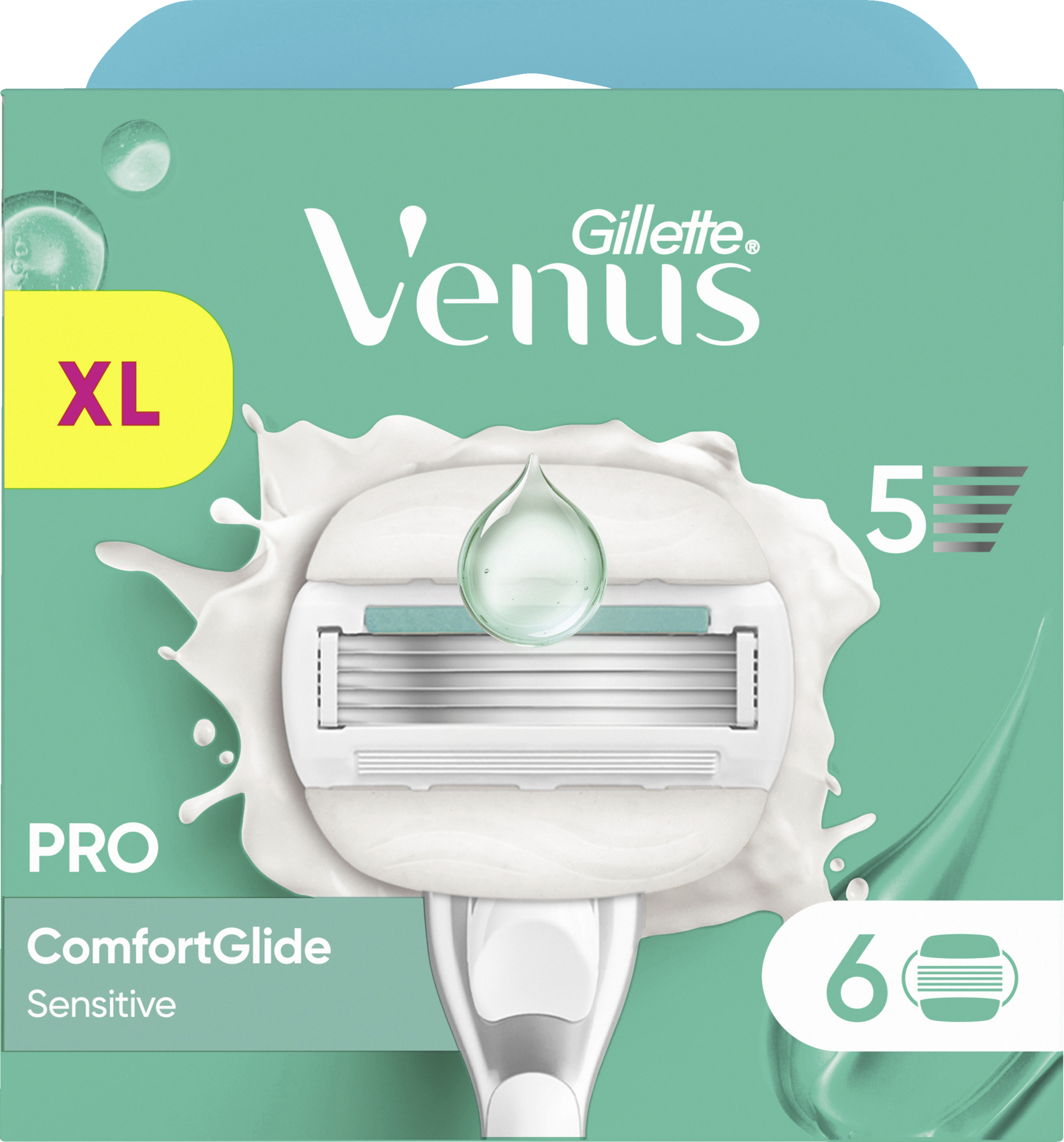 Gillette Venus Pro Comfortglide Sensitive barberblade