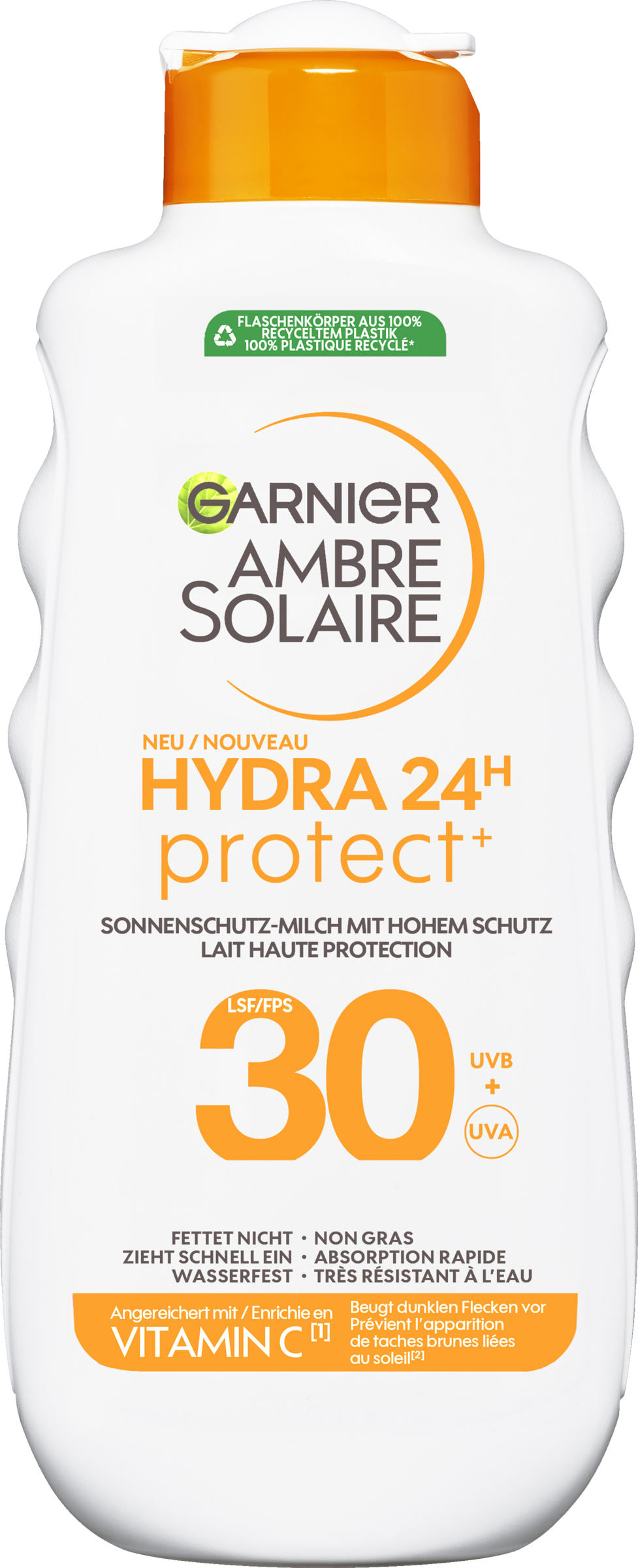 Garnier Ambre Solaire Hydra Protect 24h sollotion med solfaktor 30