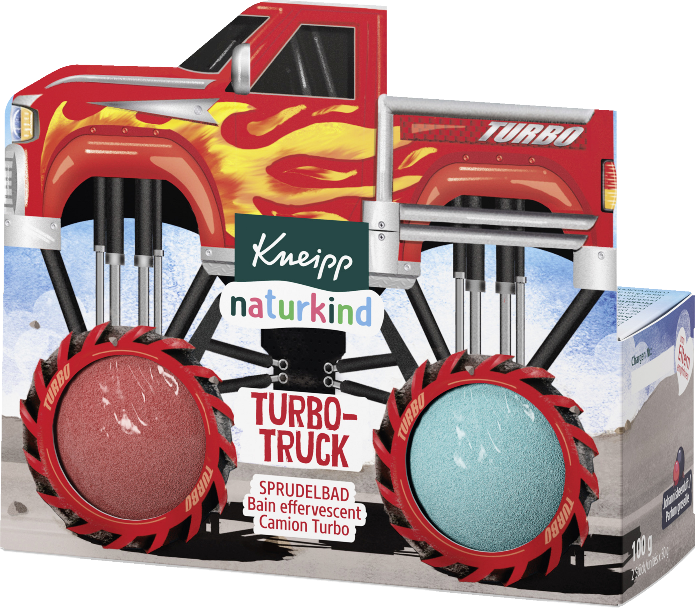Kneipp naturkind Turbotruck skumbad