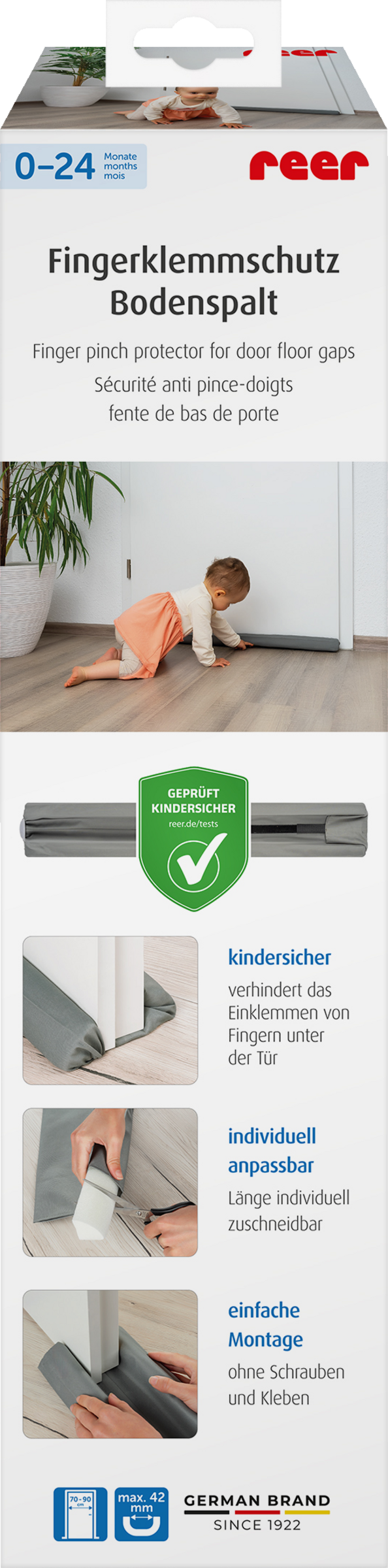 reer Fingerklemningssikring gulvspalte