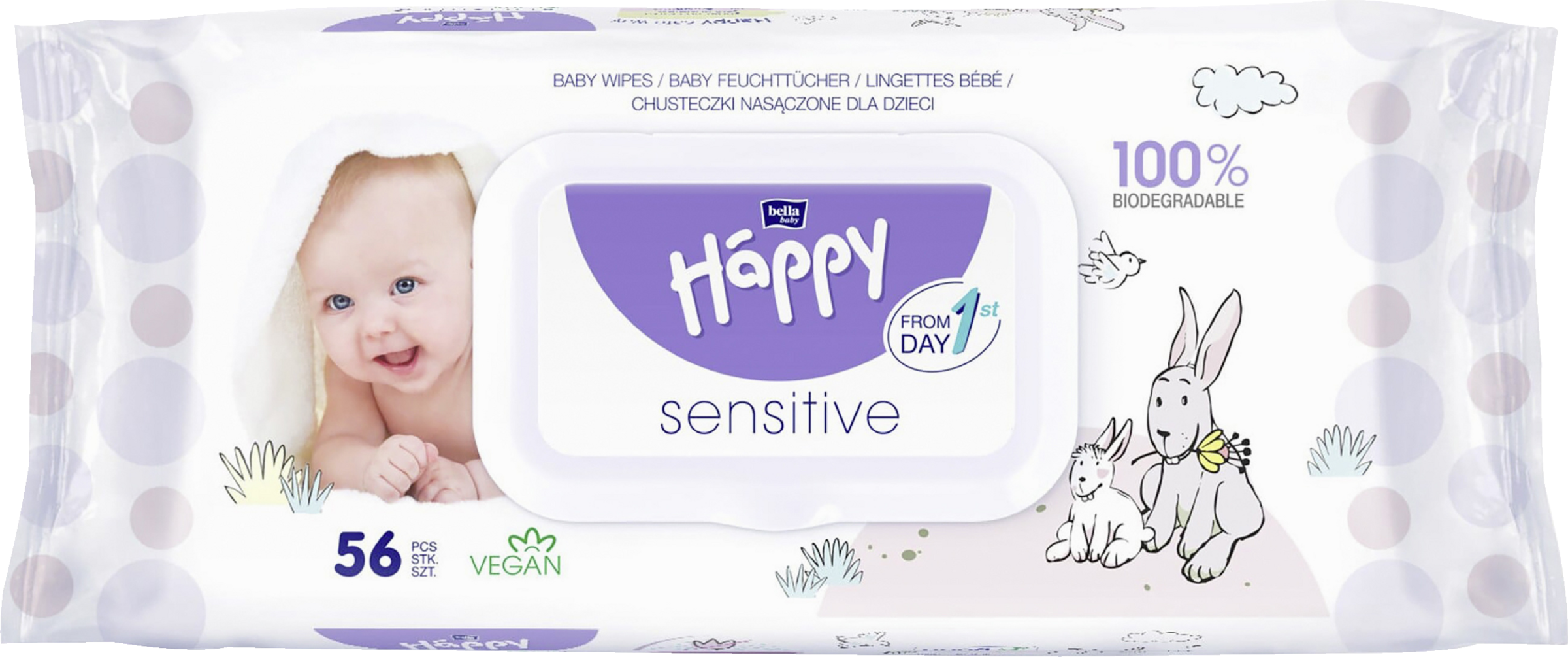 bella baby Happy Sensitive vådservietter