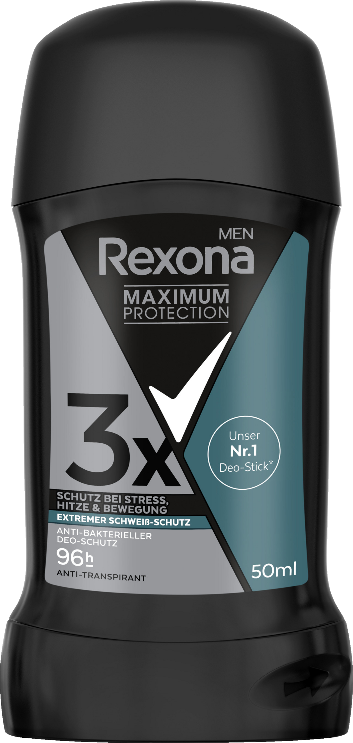 Rexona Men Maximum Protection Anti-Transpirant Stick antibakteriel