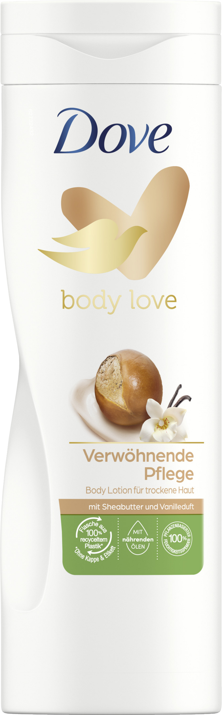 Dove body love forkælende og plejende bodylotion